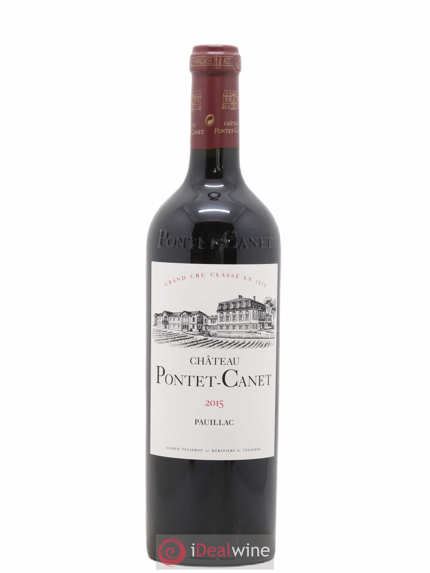 Château Pontet Canet 5ème Grand Cru Classé 2015 - Lot de 1 bouteille - 0
