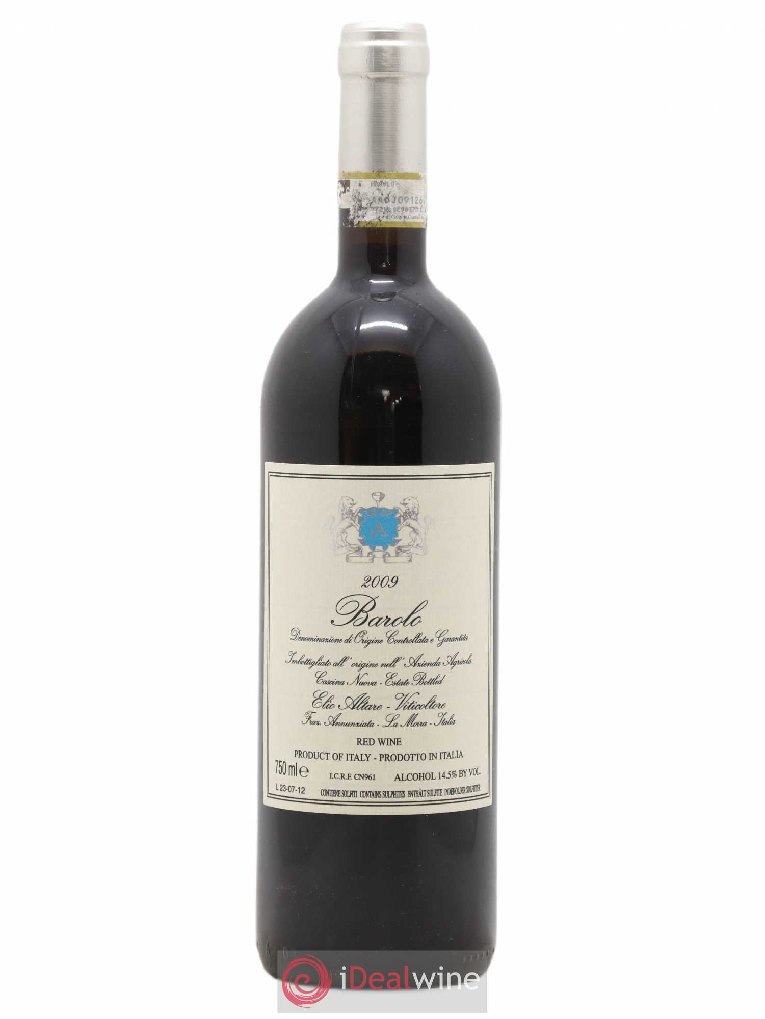 Barolo DOCG Elio Altare 2009 - Lot de 1 bouteille - 0