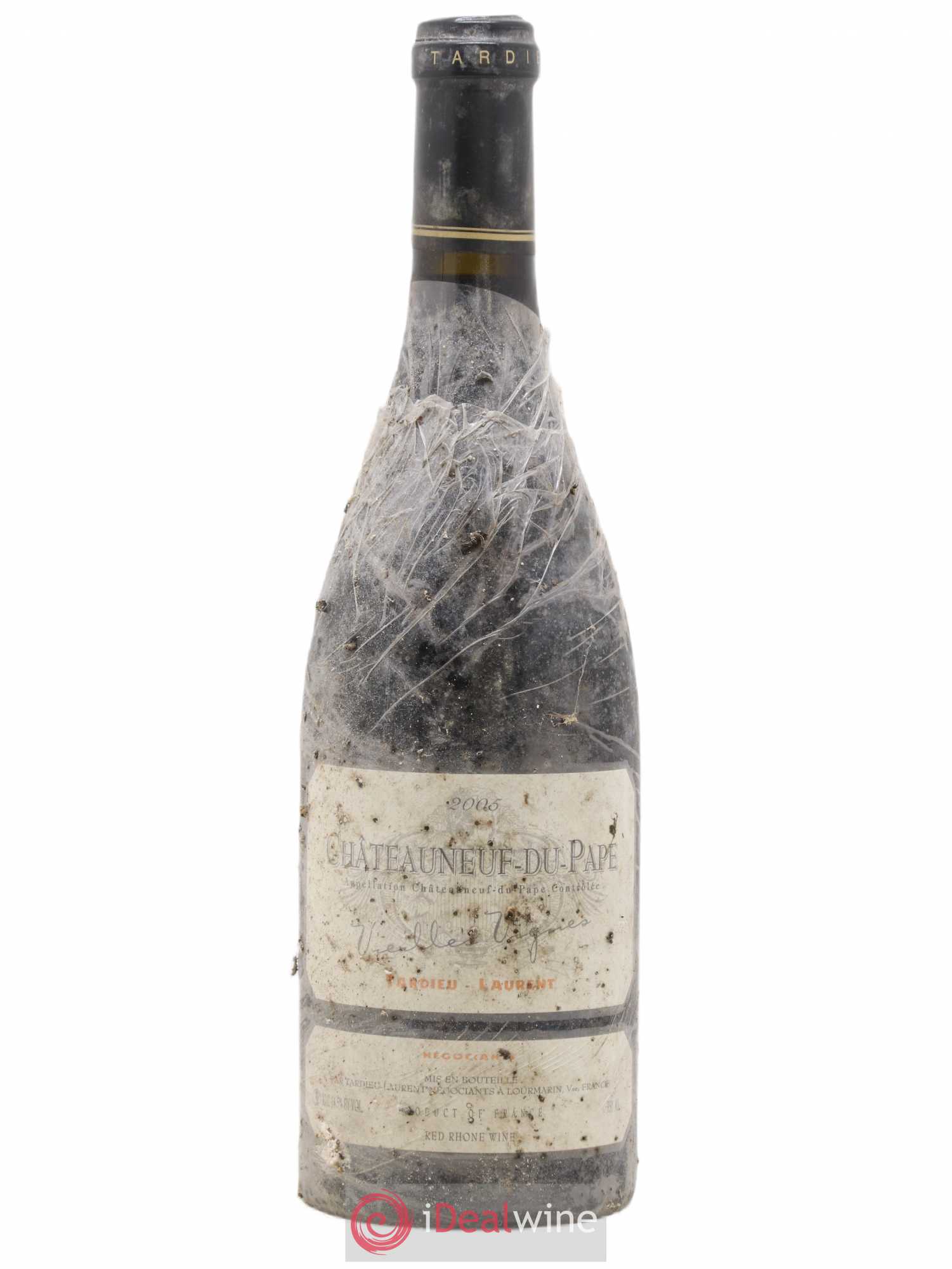 Châteauneuf-du-Pape Tardieu-Laurent Vieilles vignes Famille Tardieu 2005 - Lot de 1 bouteille - 0