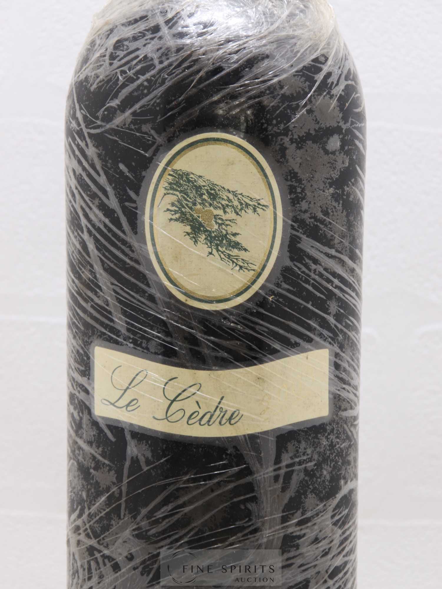 Cahors Château du Cèdre Cuvée Le Cèdre Pascal et Jean-Marc Verhaeghe 2003 - Lot de 1 bouteille - 1