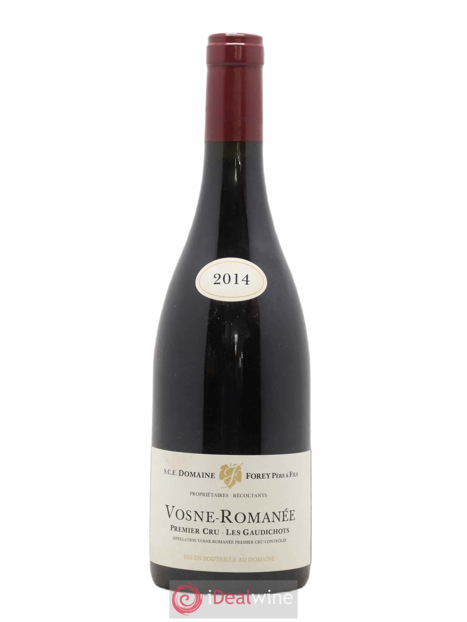 Vosne-Romanée 1er Cru Les Gaudichots Forey Père et Fils (Domaine) 2014 - Lot de 1 bouteille - 0