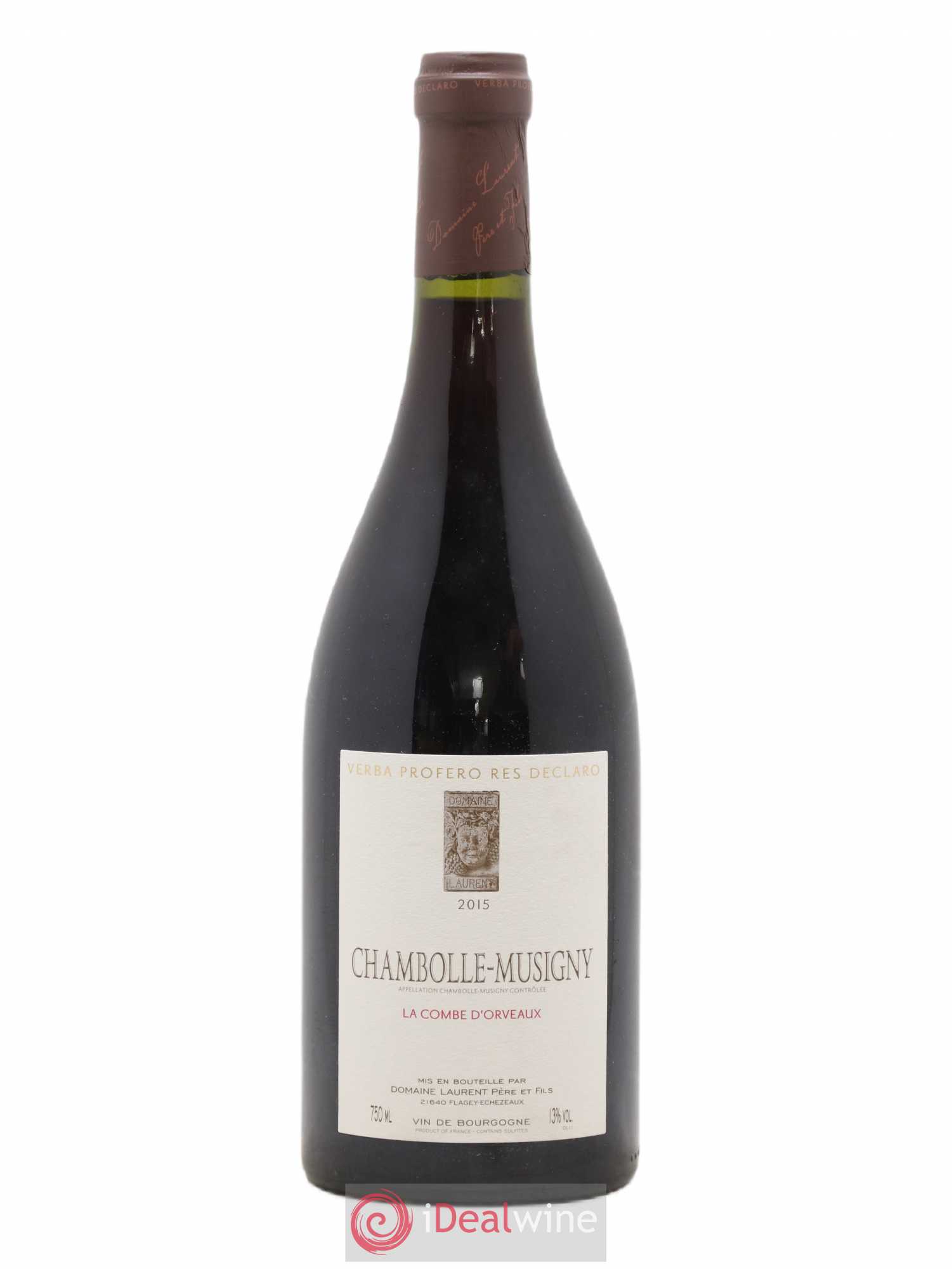 Chambolle-Musigny La Combe D'Orveaux Verba Profero Res Declaro Domaine Laurent 2015 - Posten von 1 Flasche - 0