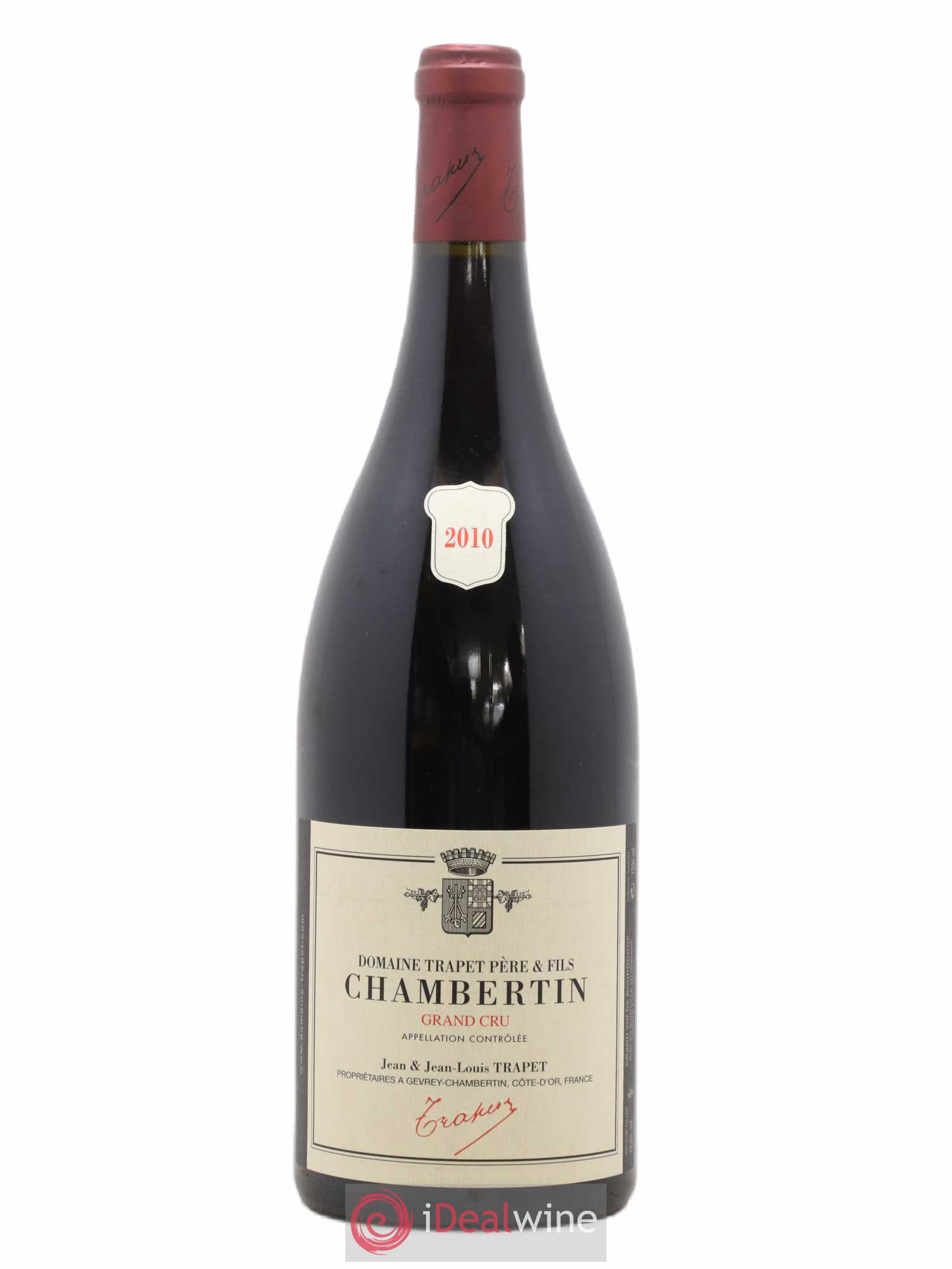 Chambertin Grand Cru Domaine Trapet 2010 - Lot de 1 magnum - 0