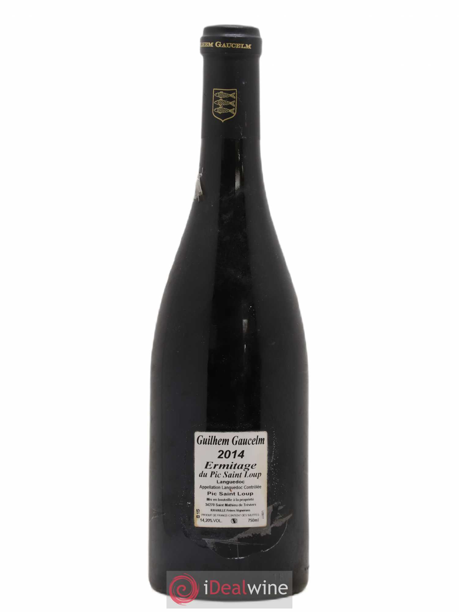 Pic Saint-Loup Héritage du Pic Saint-Loup (anciennement Ermitage) Guilhem Gaucelm 2014 - Lot de 1 bouteille - 1