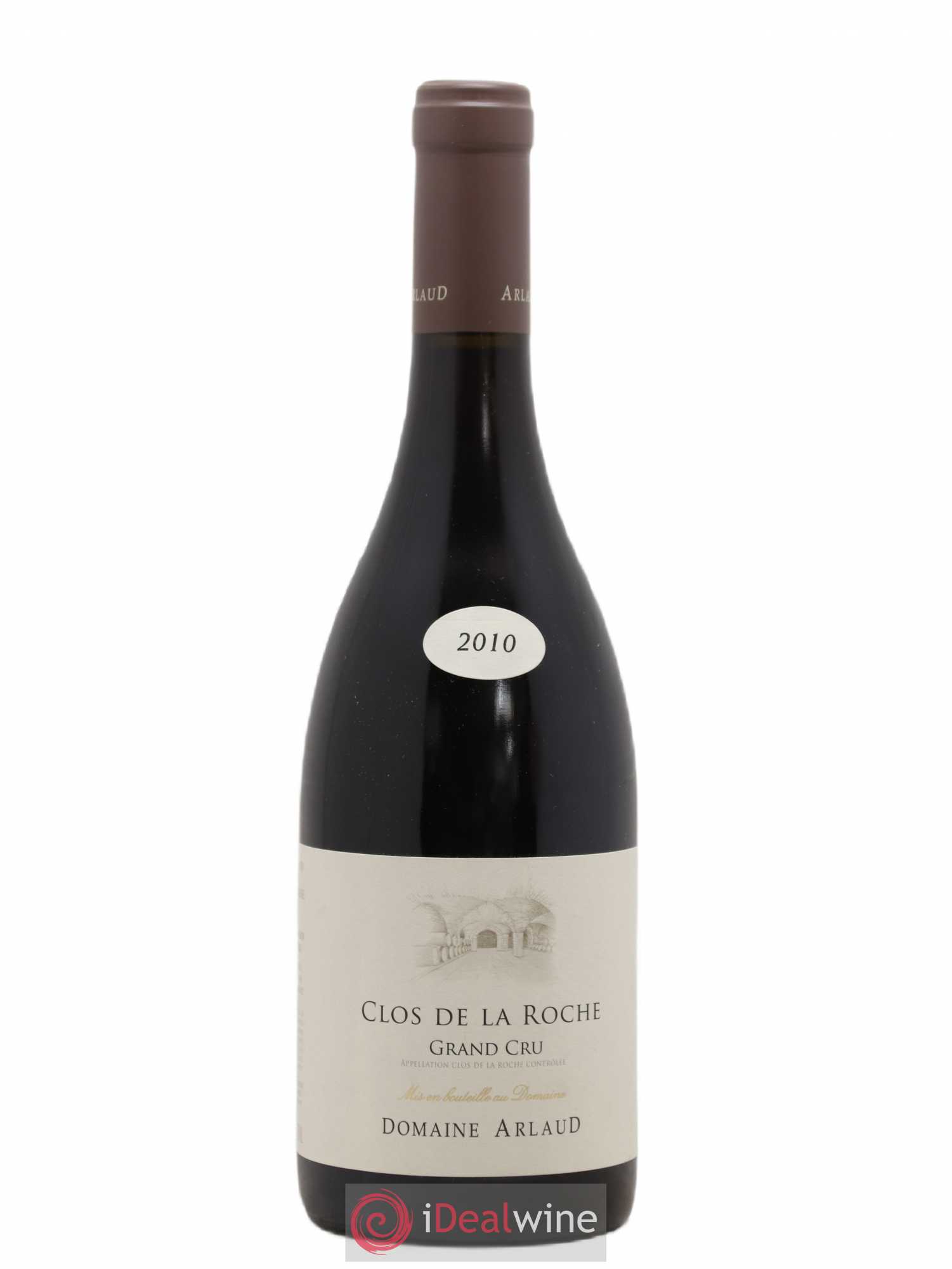 Clos de la Roche Grand Cru Arlaud 2010 - Lot de 1 bouteille - 0