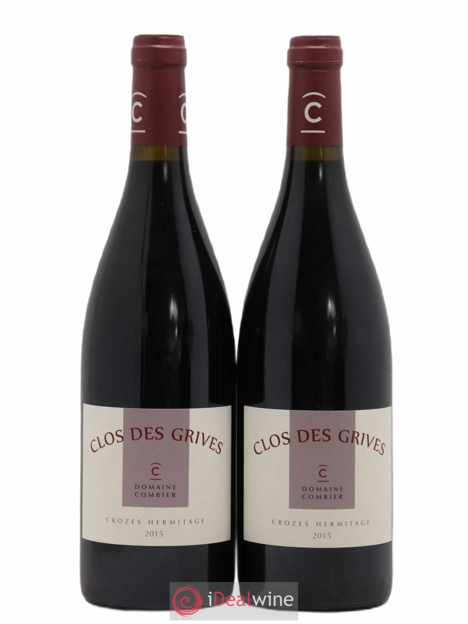 Crozes-Hermitage Clos des Grives Combier 2015 - Lot de 2 bouteilles - 0