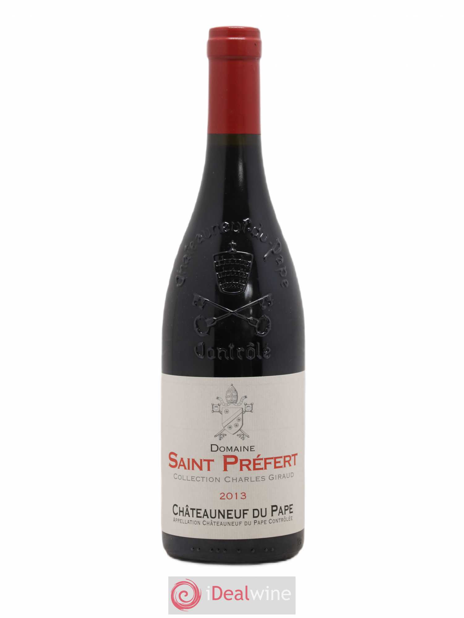Châteauneuf-du-Pape Collection Charles Giraud Domaine Saint-Préfert 2013 - Lot de 1 bouteille - 0