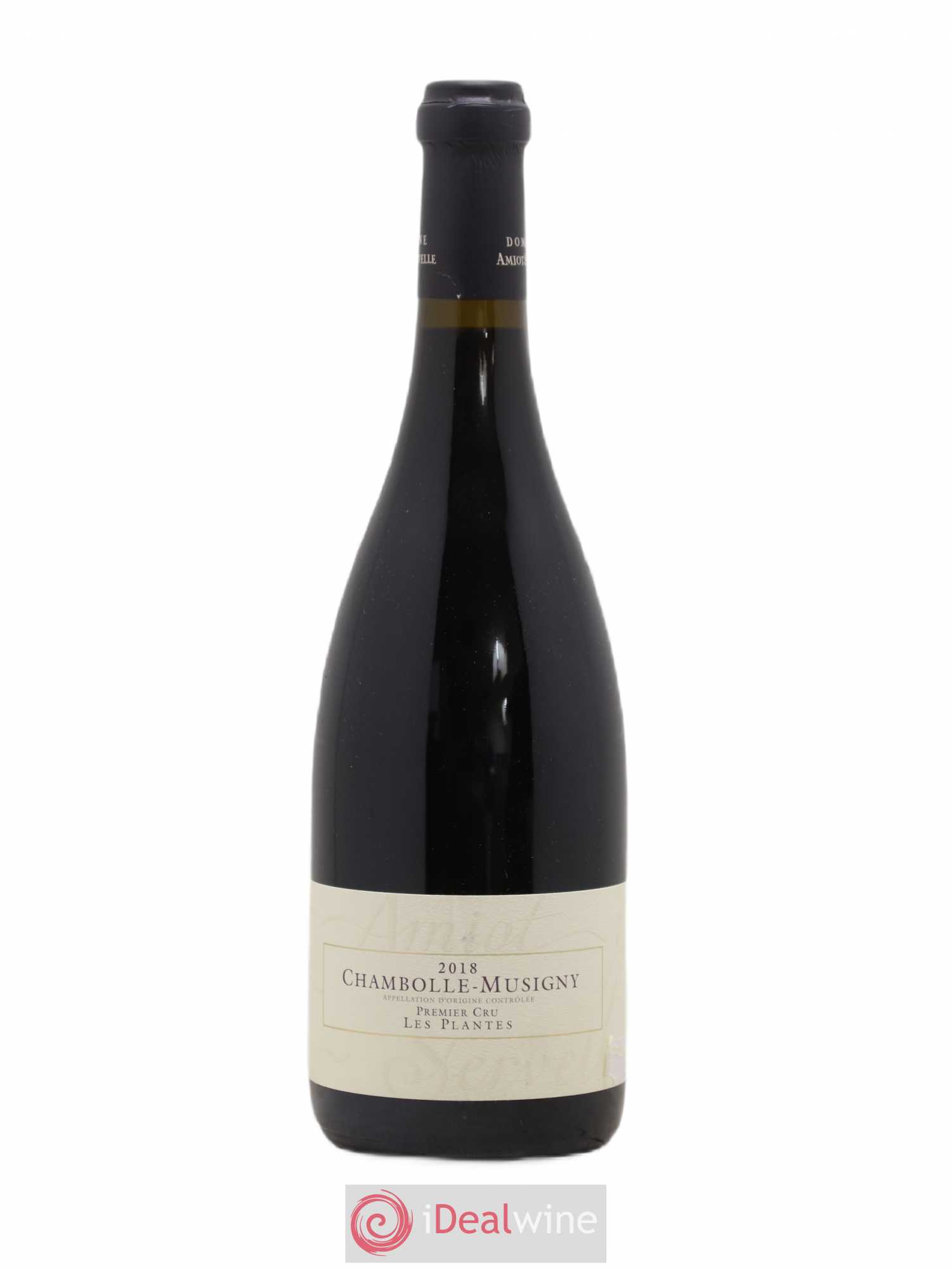 Chambolle-Musigny 1er Cru Les Plantes Amiot-Servelle 2018 - Lot de 1 bouteille - 0