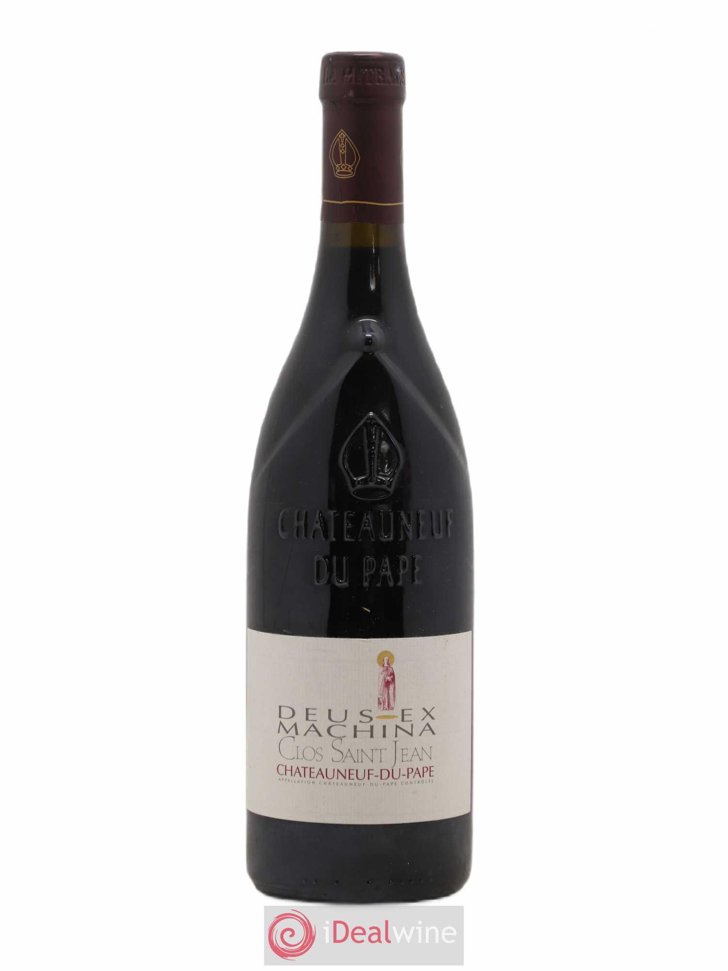 Châteauneuf-du-Pape Clos Saint-Jean Deus Ex Machina Pascal et Vincent Maurel 2009 - Lot de 1 bouteille - 0