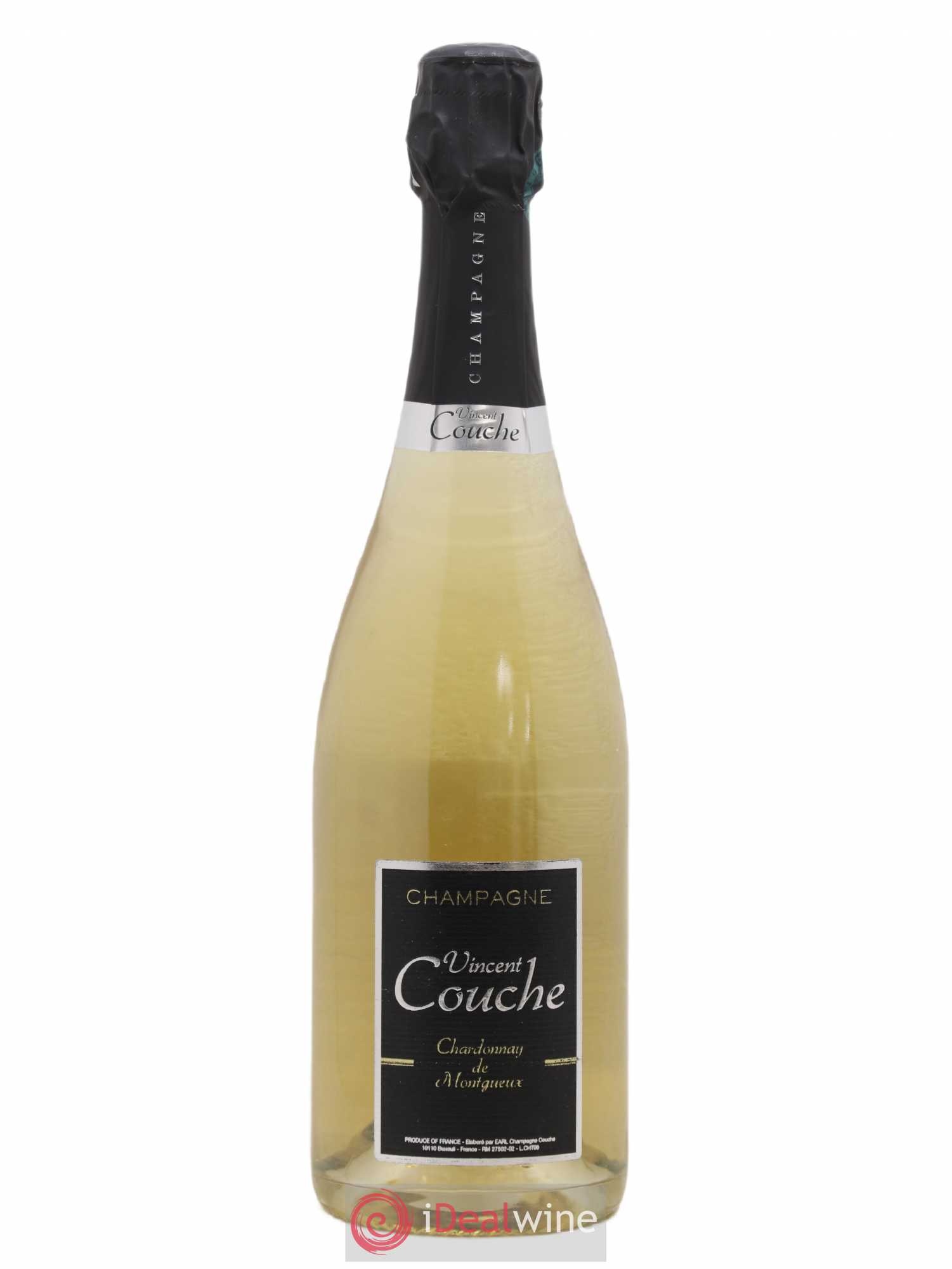 Chardonnay de Montgueux Blanc de Blancs Extra-Brut Vincent Couche - Lot de 1 bouteille - 0