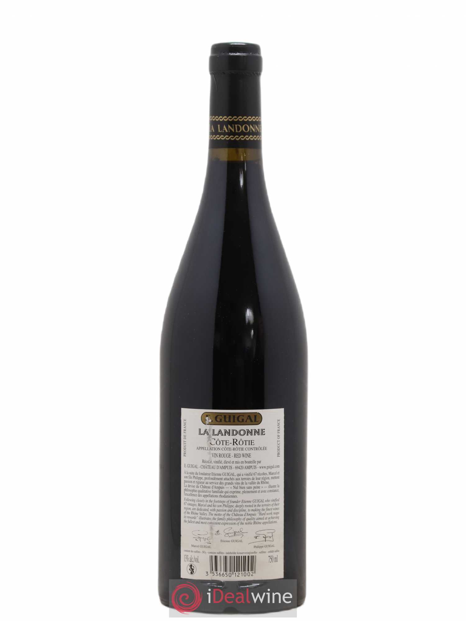 Côte-Rôtie La Landonne Guigal 2006 - Lot de 1 bouteille - 1