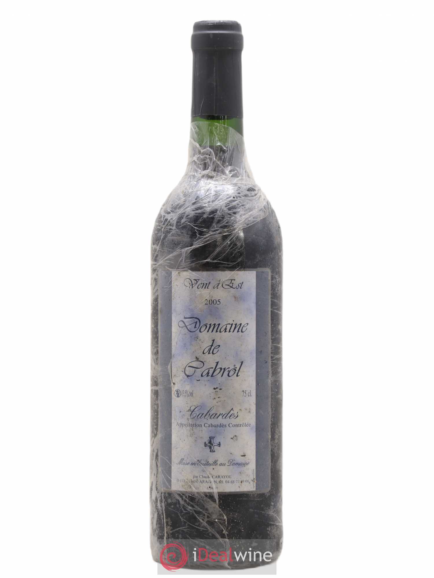 Cabardès Vent d'Est Domaine de Cabrol 2005 - Posten von 1 Flasche - 0