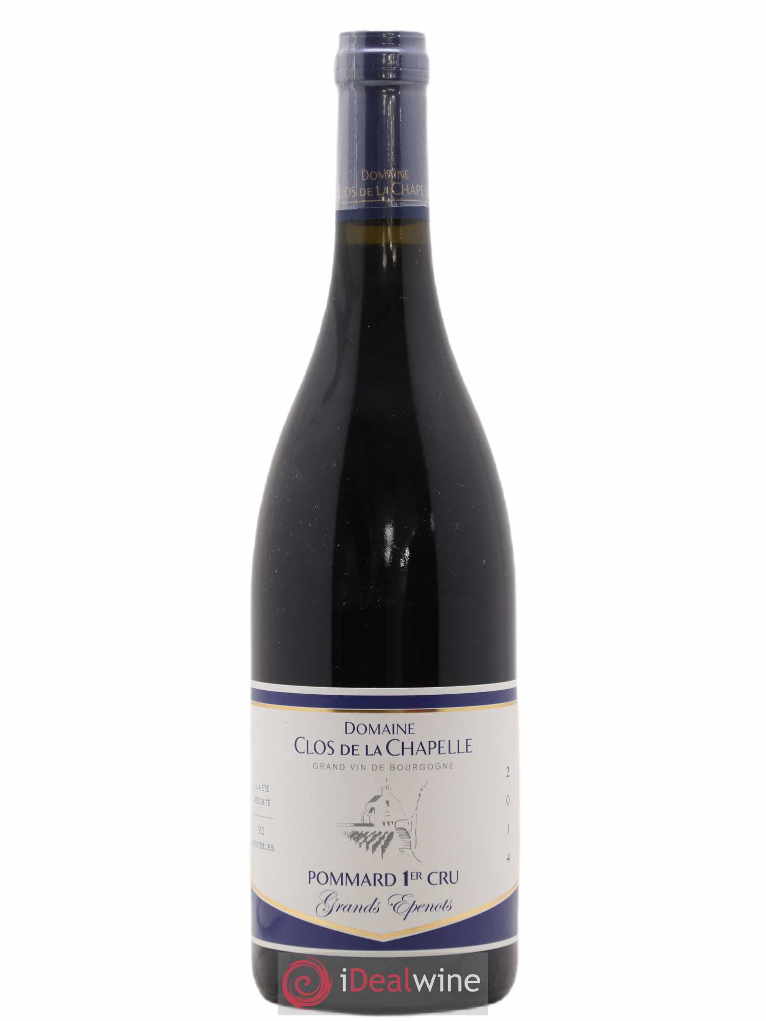 Pommard 1er Cru Grands Epenots Domaine Clos De La Chapelle 2014 - Posten von 1 Flasche - 0