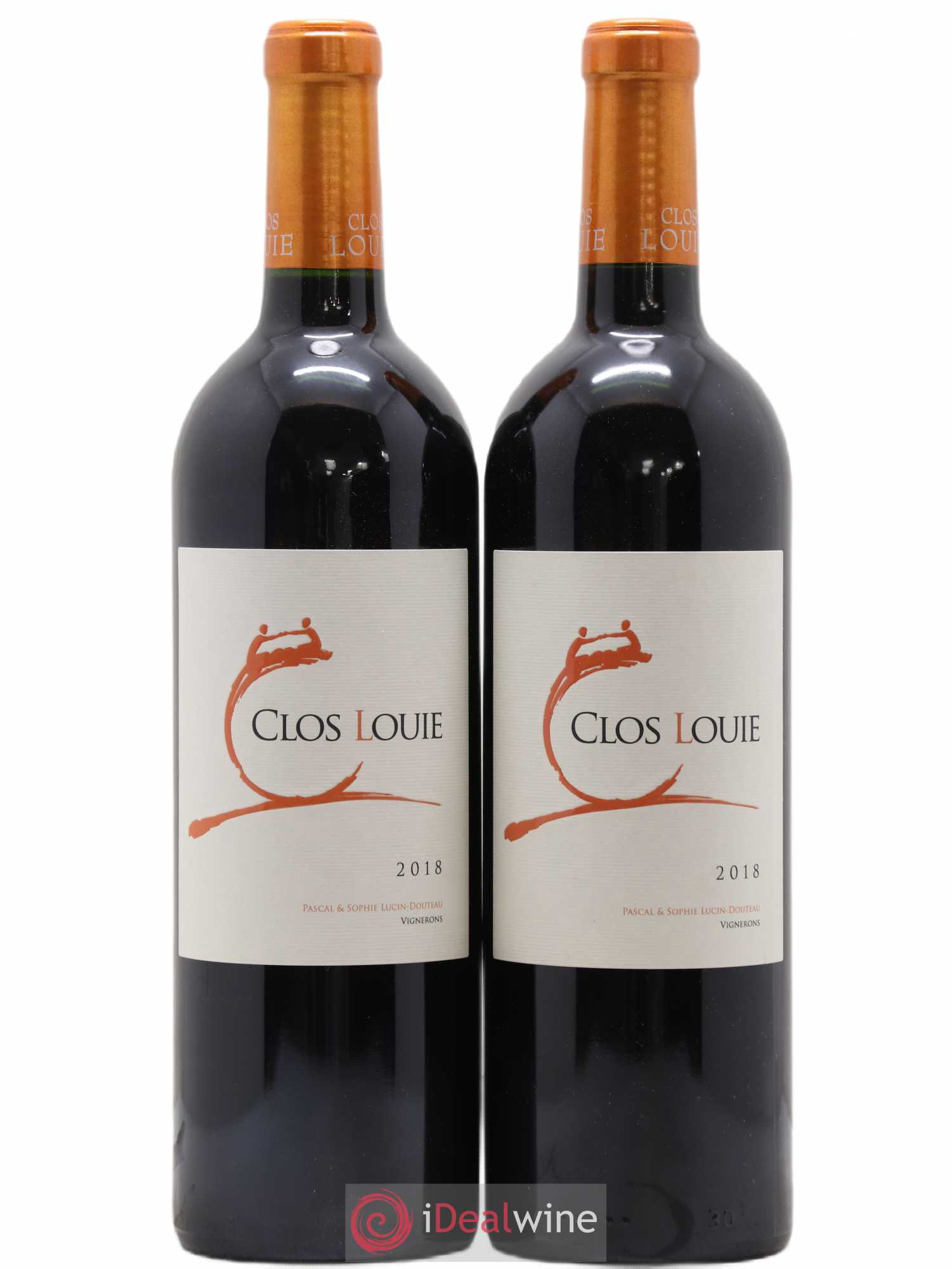 Castillon-Côtes-de-Bordeaux (Côtes-de-Castillon) Clos Louie 2018 - Lot de 2 bouteilles - 0