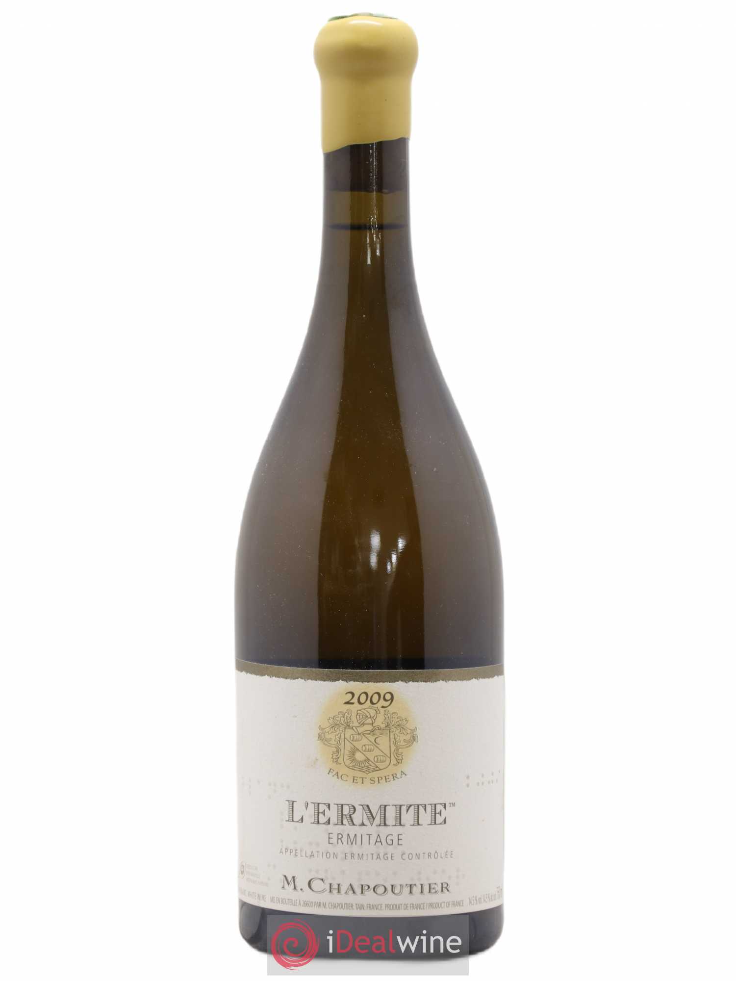 Hermitage Ermitage l'Ermite Chapoutier 2009 - Lot de 1 bouteille - 0