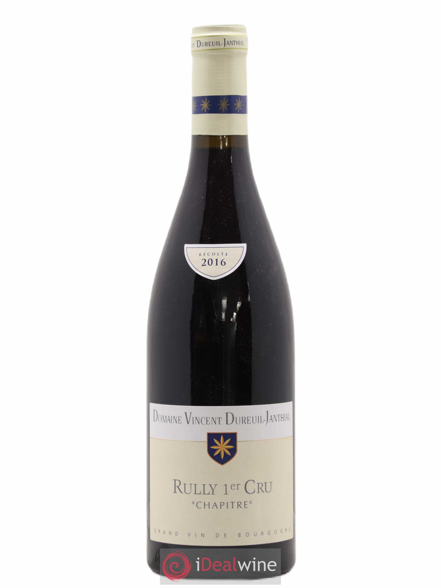 Rully 1er Cru Chapitre Vincent Dureuil-Janthial 2016 - Lot de 1 bouteille - 0