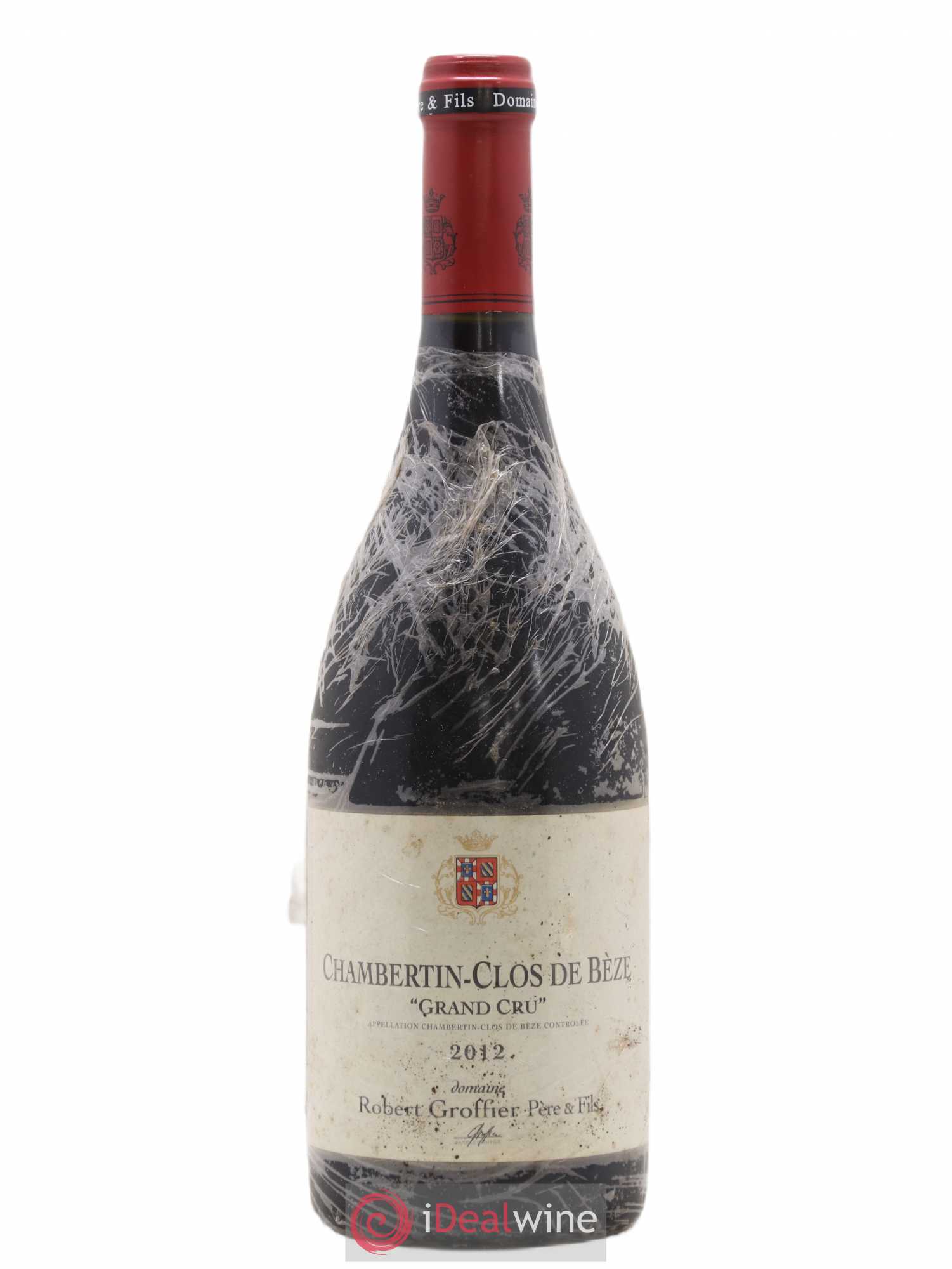 Chambertin Clos de Bèze Grand Cru Robert Groffier Père & Fils (Domaine) 2012 - Lot de 1 bouteille - 0