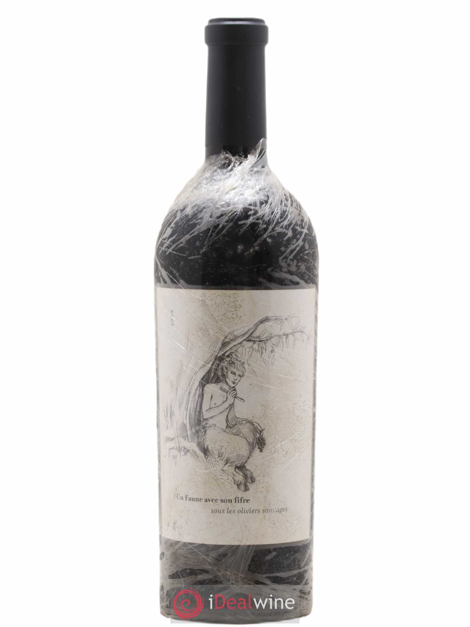 Côtes Catalanes (anciennement IGP Pyrénées Orientales) Clos des Fées Un faune avec son Fifre Hervé Bizeul 2009 - Lot de 1 bouteille - 0