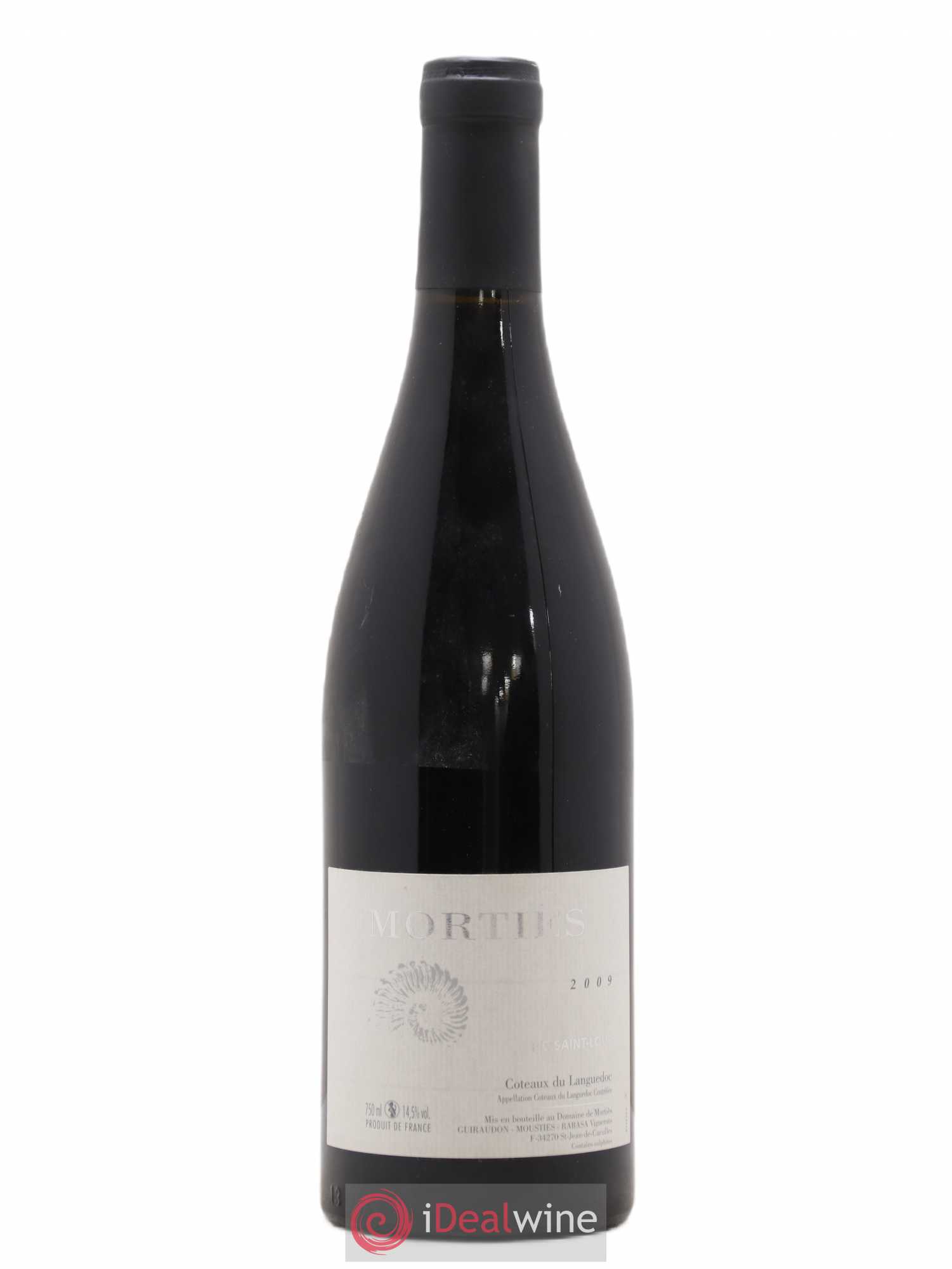 Coteaux du Languedoc Pic Saint Loup Domaine De Mortiès 2009 - Posten von 1 Flasche - 0
