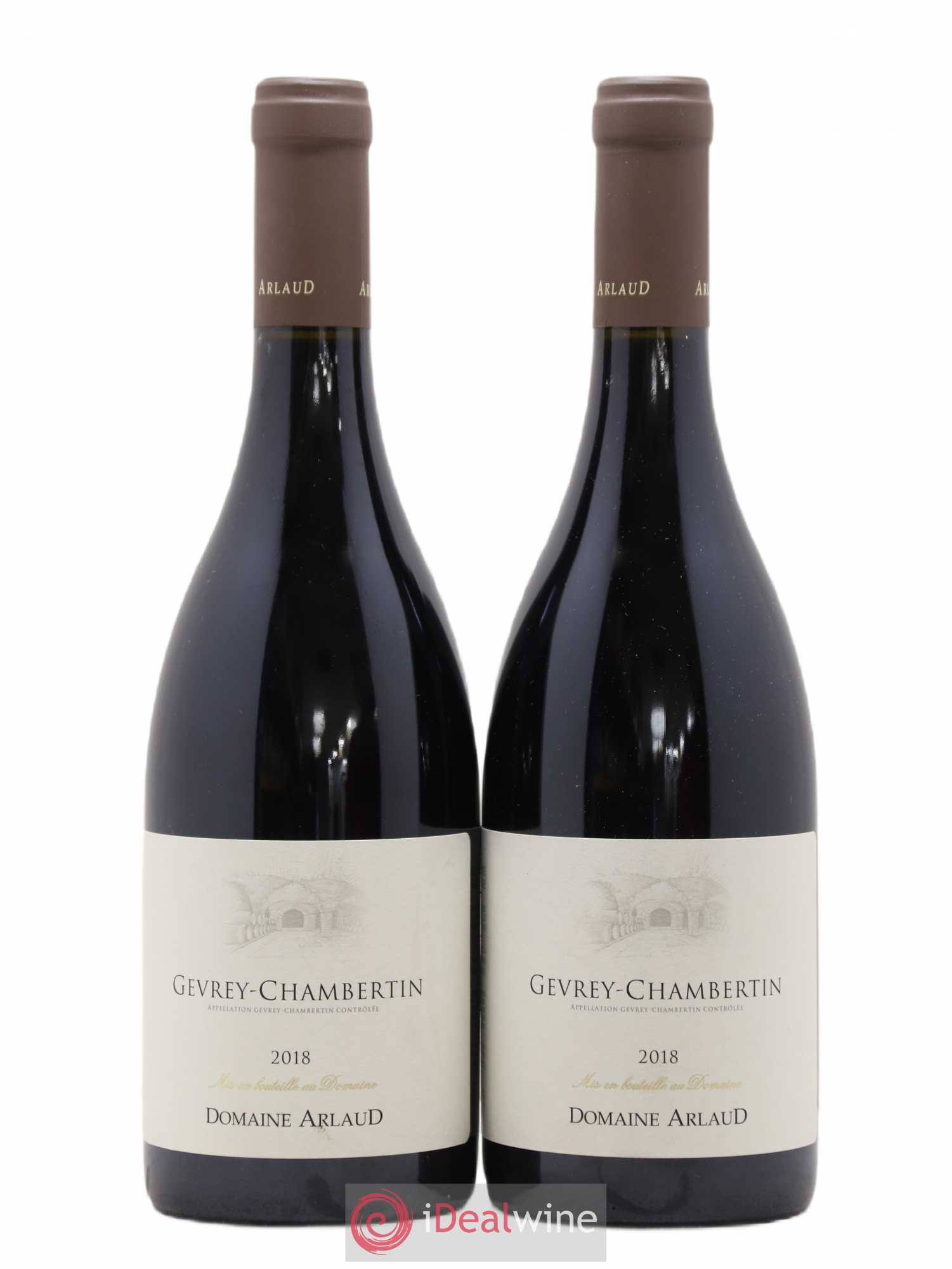 Gevrey-Chambertin Arlaud 2018 - Lot de 2 bouteilles - 0