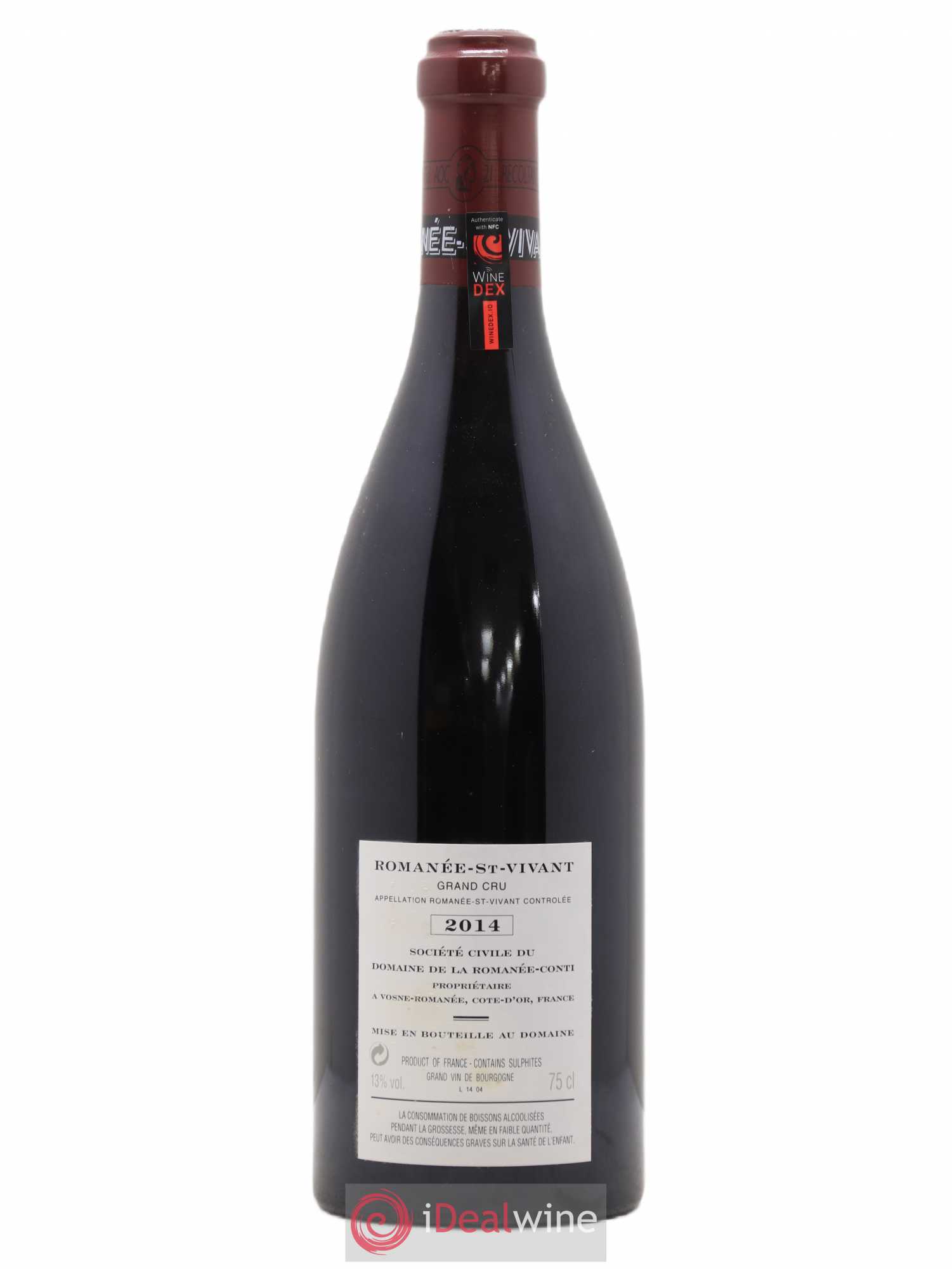 Romanée-Saint-Vivant Grand Cru Domaine de la Romanée-Conti 2014 - Lot de 1 bouteille - 1