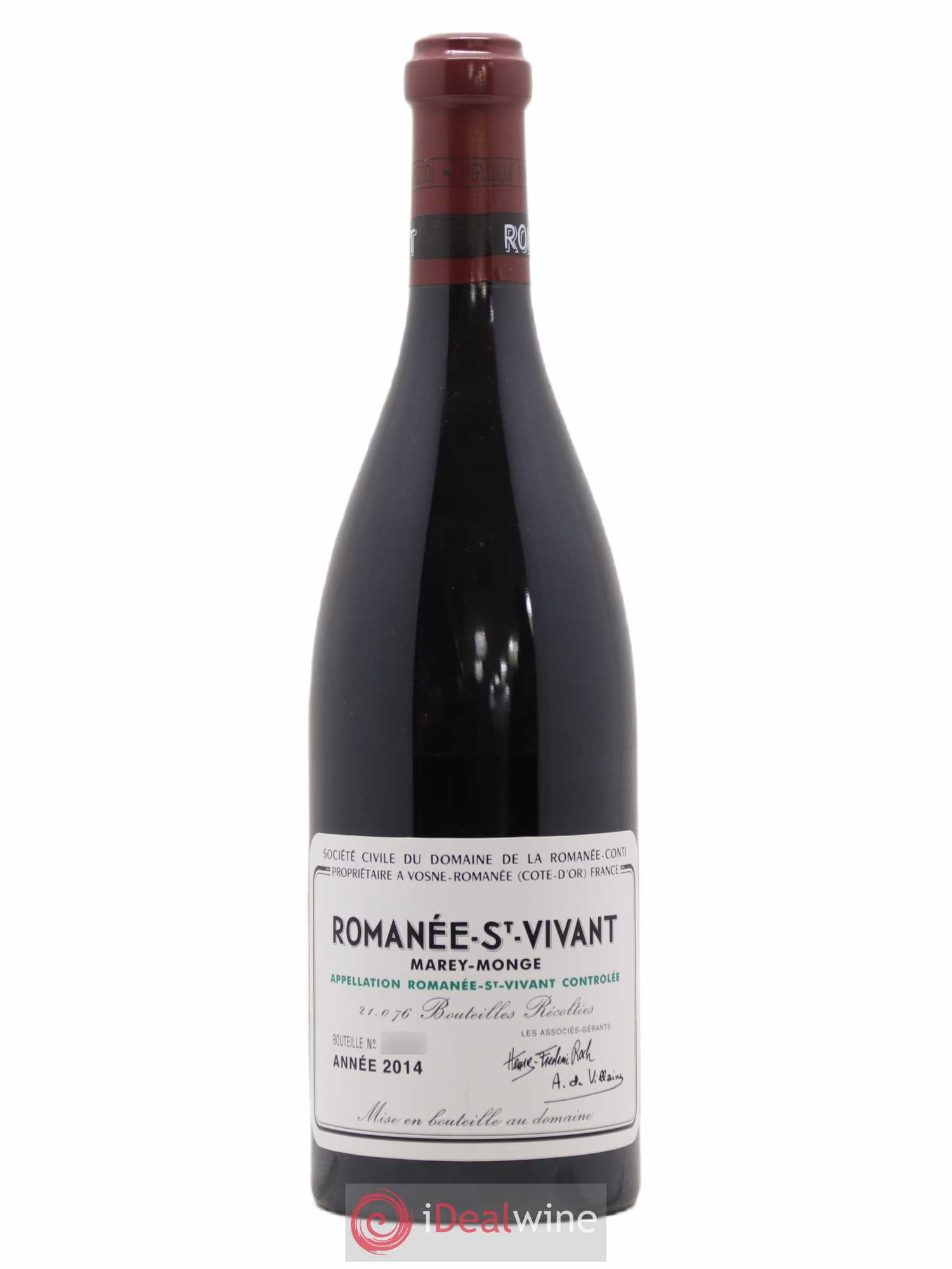 Romanée-Saint-Vivant Grand Cru Domaine de la Romanée-Conti 2014 - Lot de 1 bouteille - 0