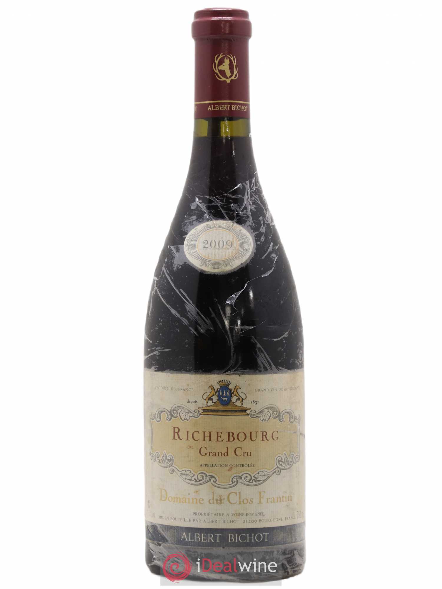 Richebourg Grand Cru Clos Frantin - Albert Bichot 2009 - Lot de 1 bouteille - 0