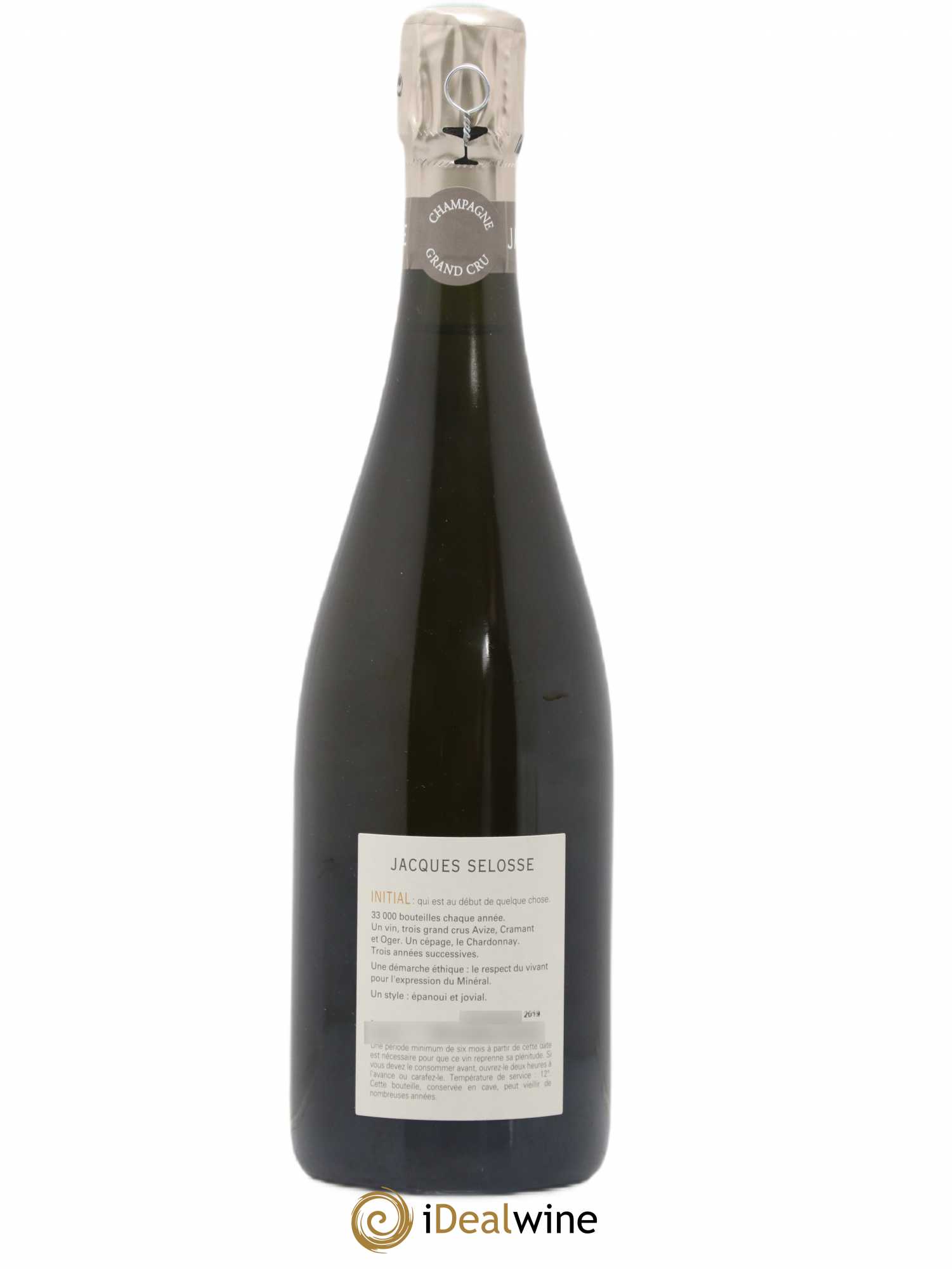 Initial Brut Jacques Selosse - Lot de 1 bouteille - 1