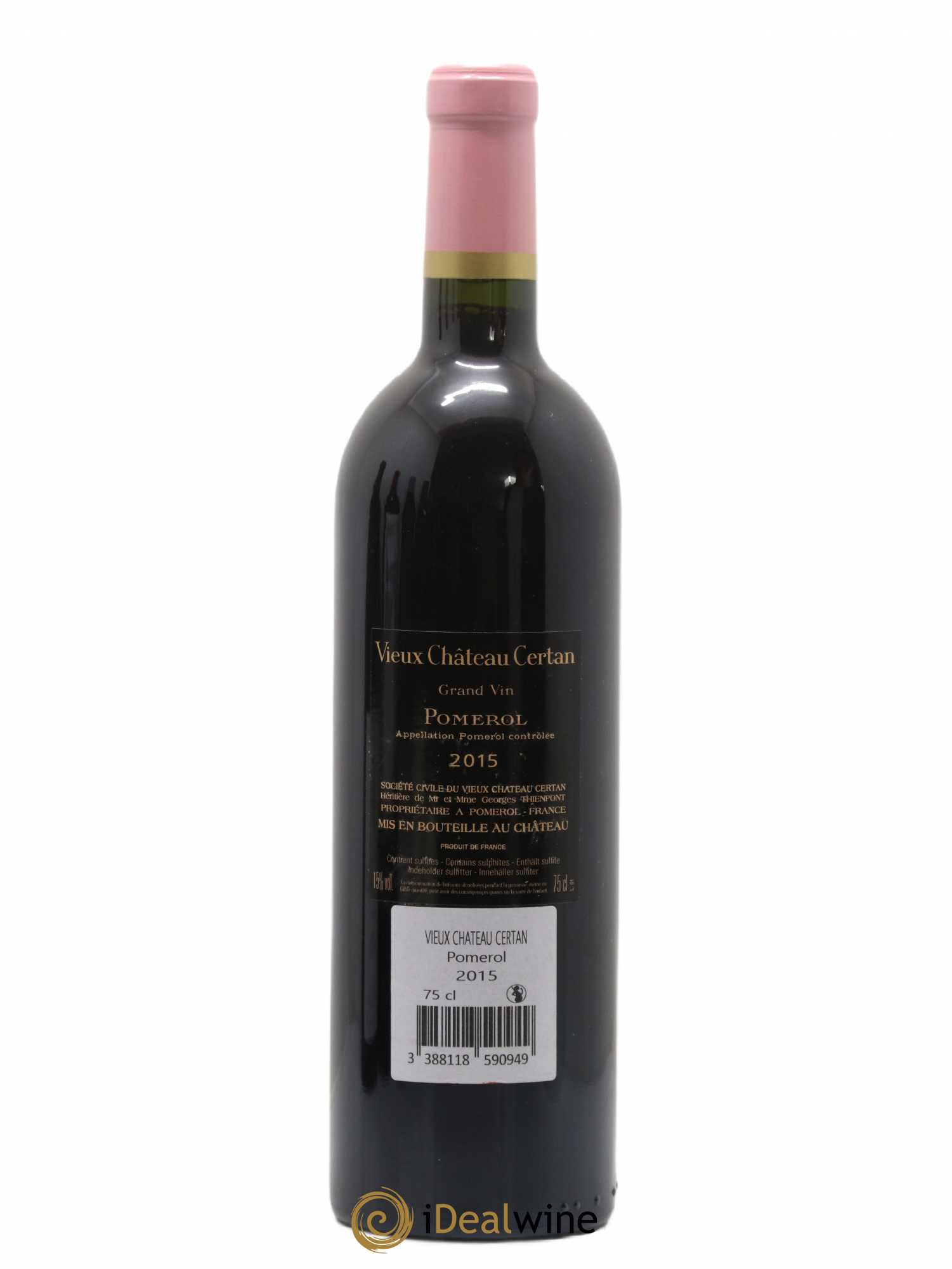 Vieux Château Certan 2015 - Lot de 1 bouteille - 1