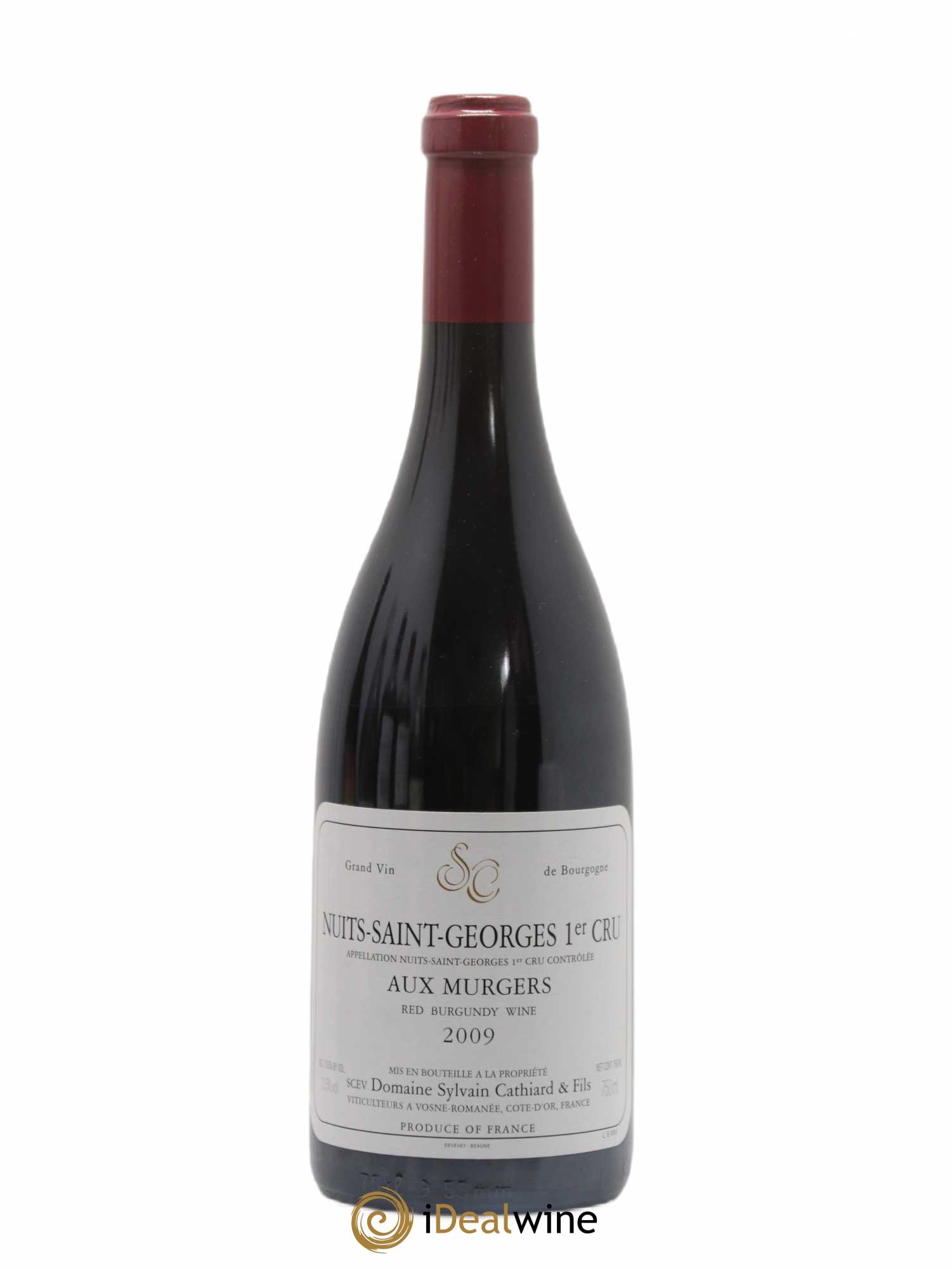 Nuits-Saint-Georges 1er Cru Aux Murgers Sylvain Cathiard & Fils 2009 - Lot de 1 bouteille - 0