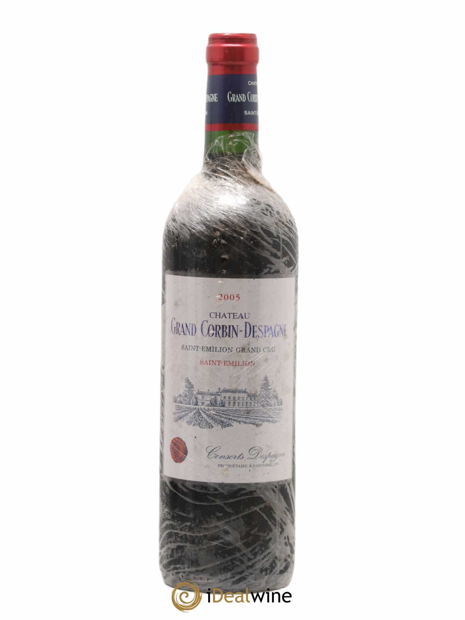Château Grand Corbin Despagne Grand Cru Classé 2005 - Lot de 1 bouteille - 0