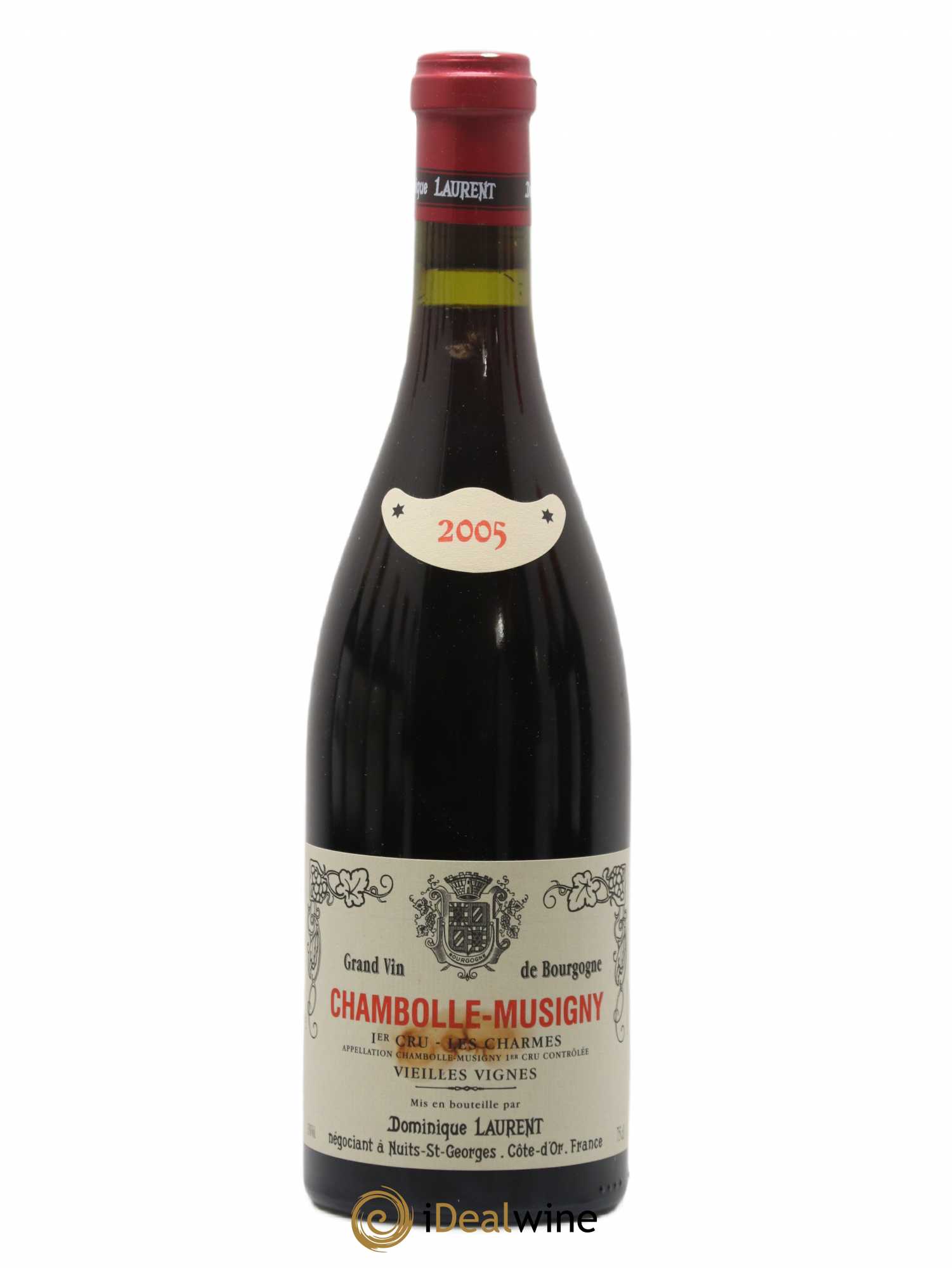 Chambolle-Musigny 1er Cru Les Charmes Vieilles Vignes Maison Dominique Laurent 2005 - Posten von 1 Flasche - 0