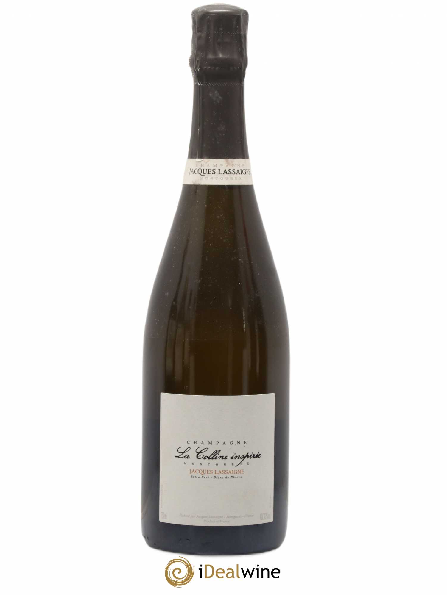 La Colline Inspirée Blanc de Blancs Extra-Brut Jacques Lassaigne - Lot de 1 bouteille - 0
