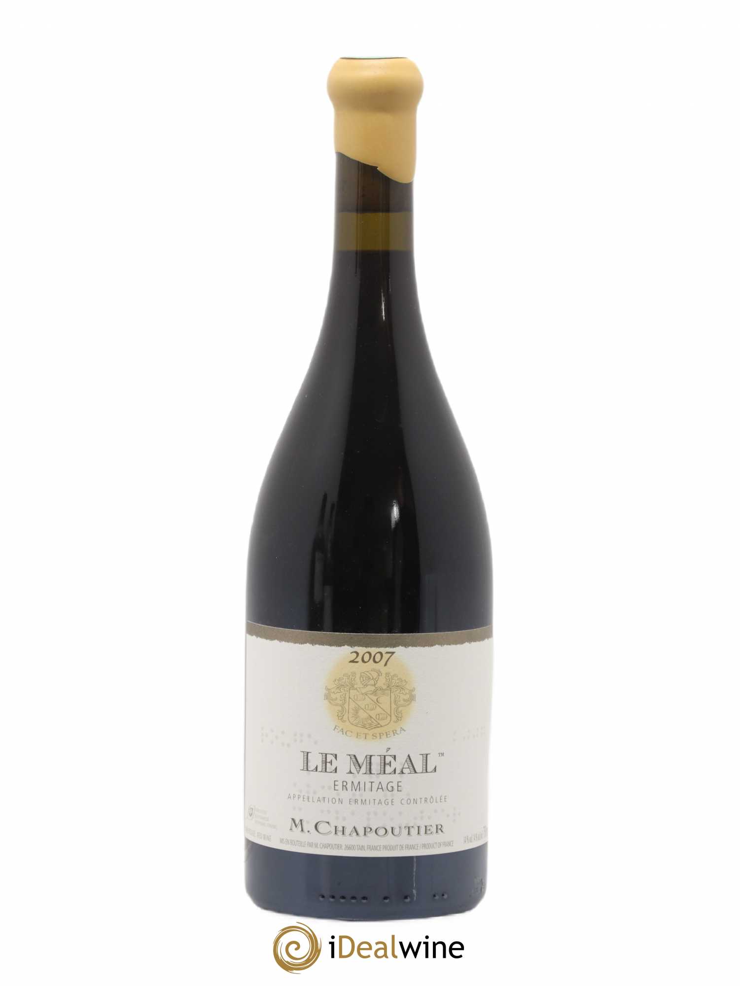 Hermitage Ermitage Le Méal Chapoutier 2007 - Lot de 1 bouteille - 0