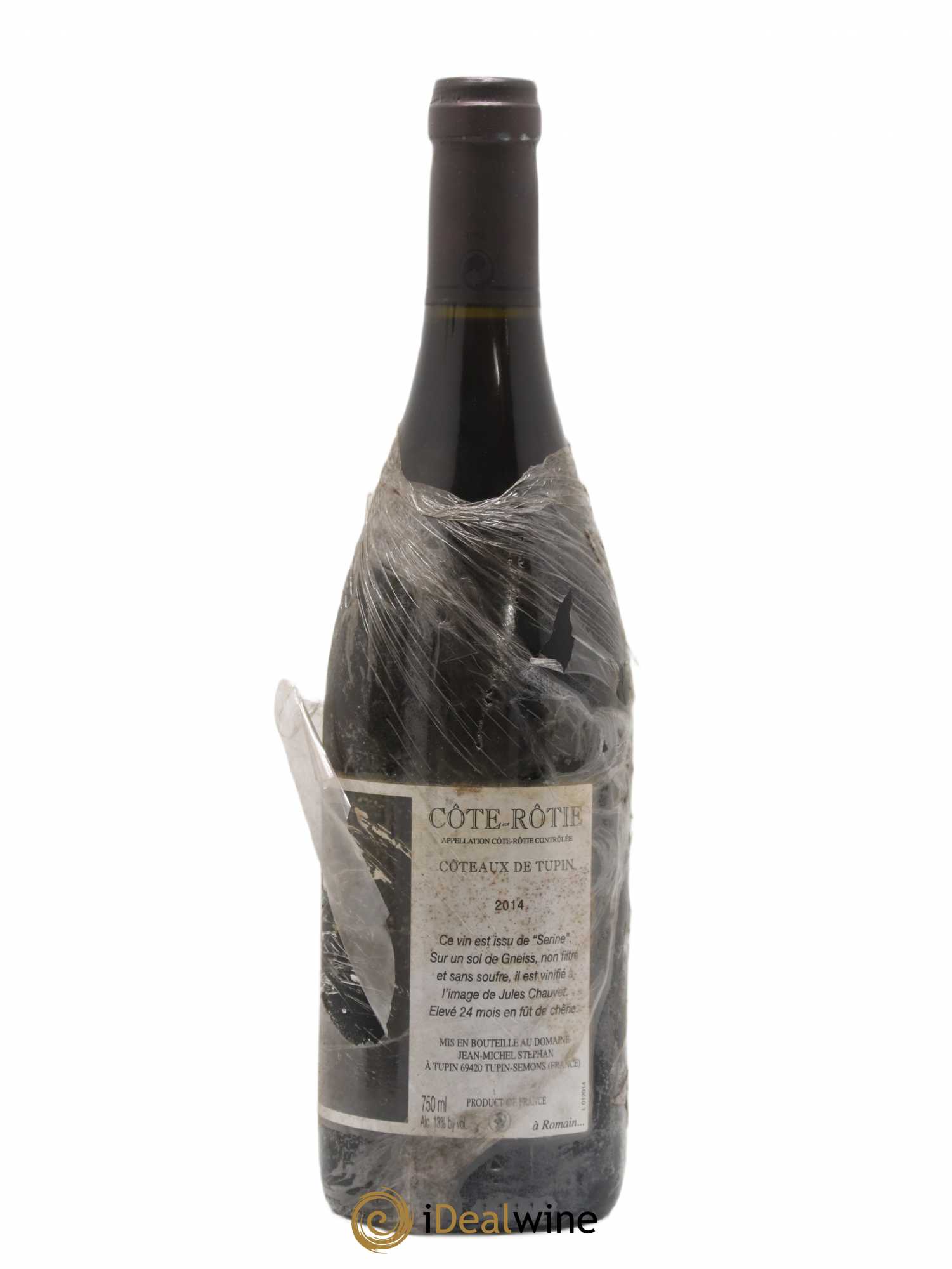 Côte-Rôtie Coteaux de Tupin Jean-Michel Stephan 2014 - Lot de 1 bouteille - 0
