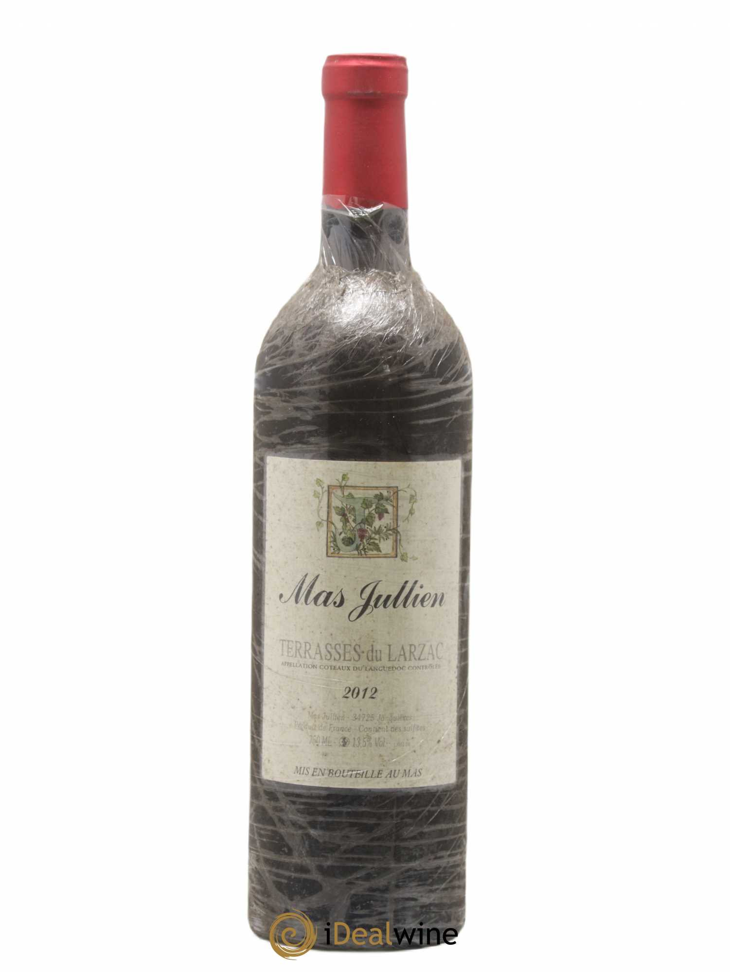 Terrasses du Larzac Mas Jullien Olivier Jullien 2012 - Lot de 1 bouteille - 0