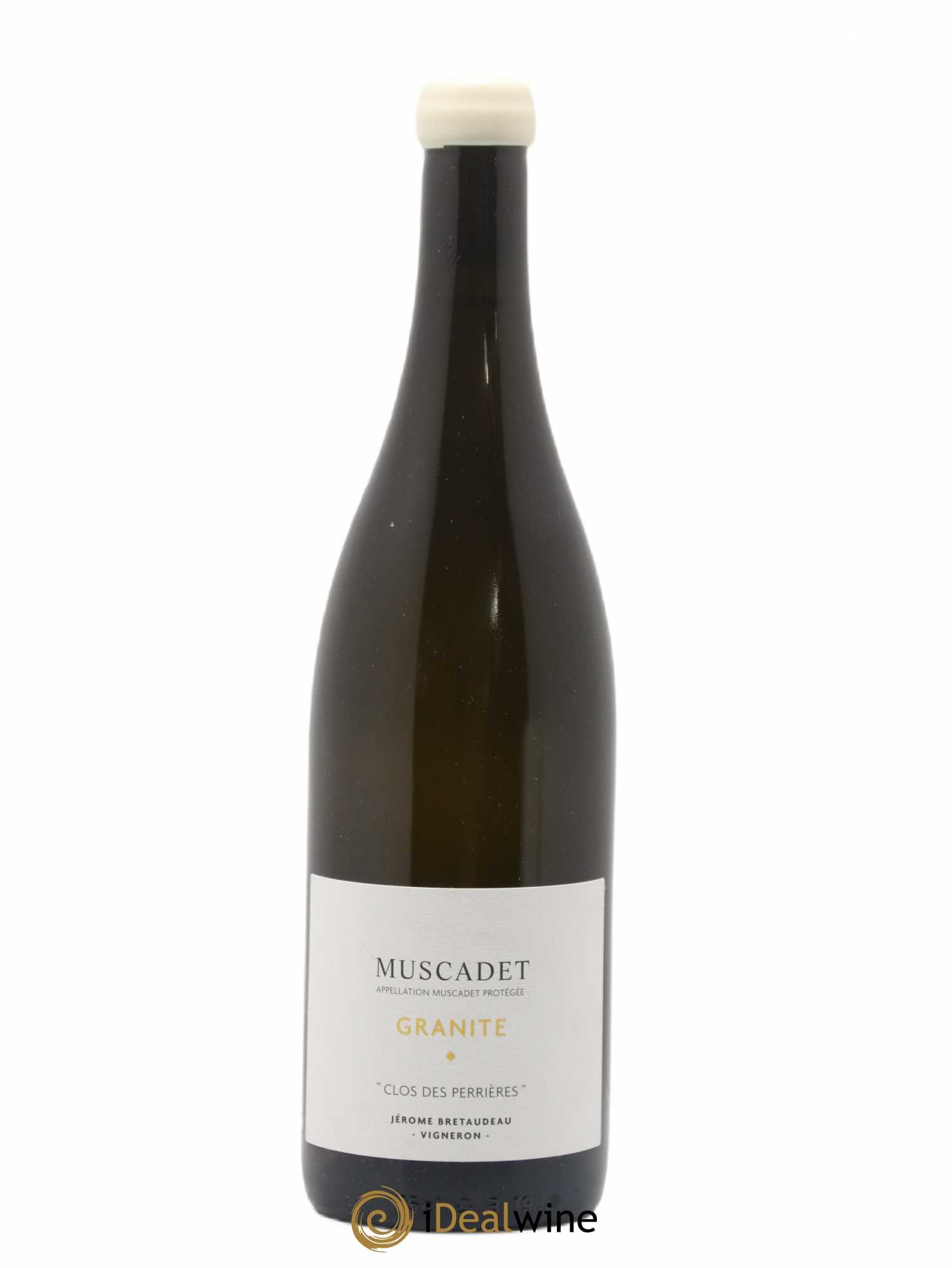 Muscadet-Sèvre-et-Maine Granite Clos des Perrières Jérôme Bretaudeau - Domaine de Bellevue 2019 - Lot de 1 bouteille - 0