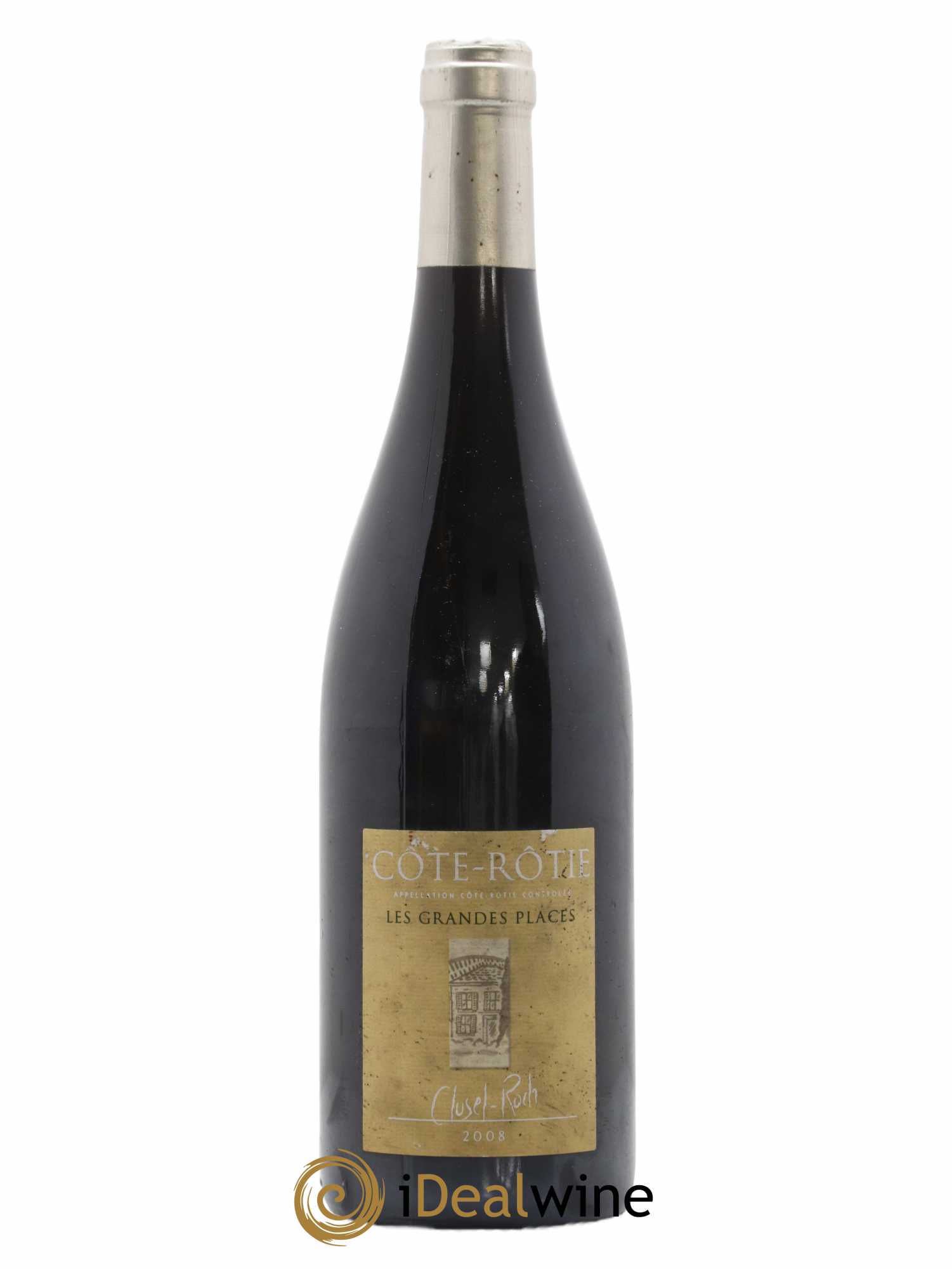 Côte-Rôtie Les Grandes Places Clusel-Roch 2008 - Lot de 1 bouteille - 0