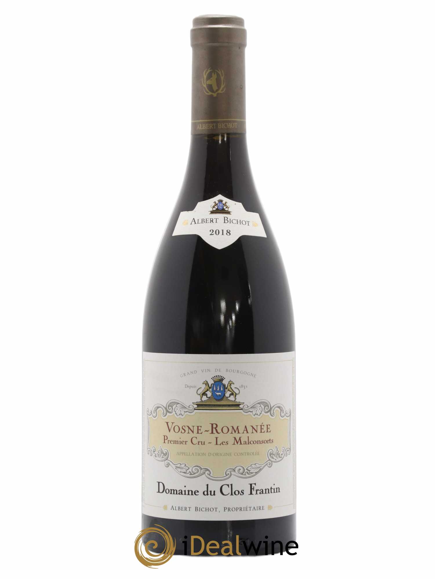 Vosne-Romanée 1er Cru Les Malconsorts Clos Frantin - Albert Bichot 2018 - Lot de 1 bouteille - 0
