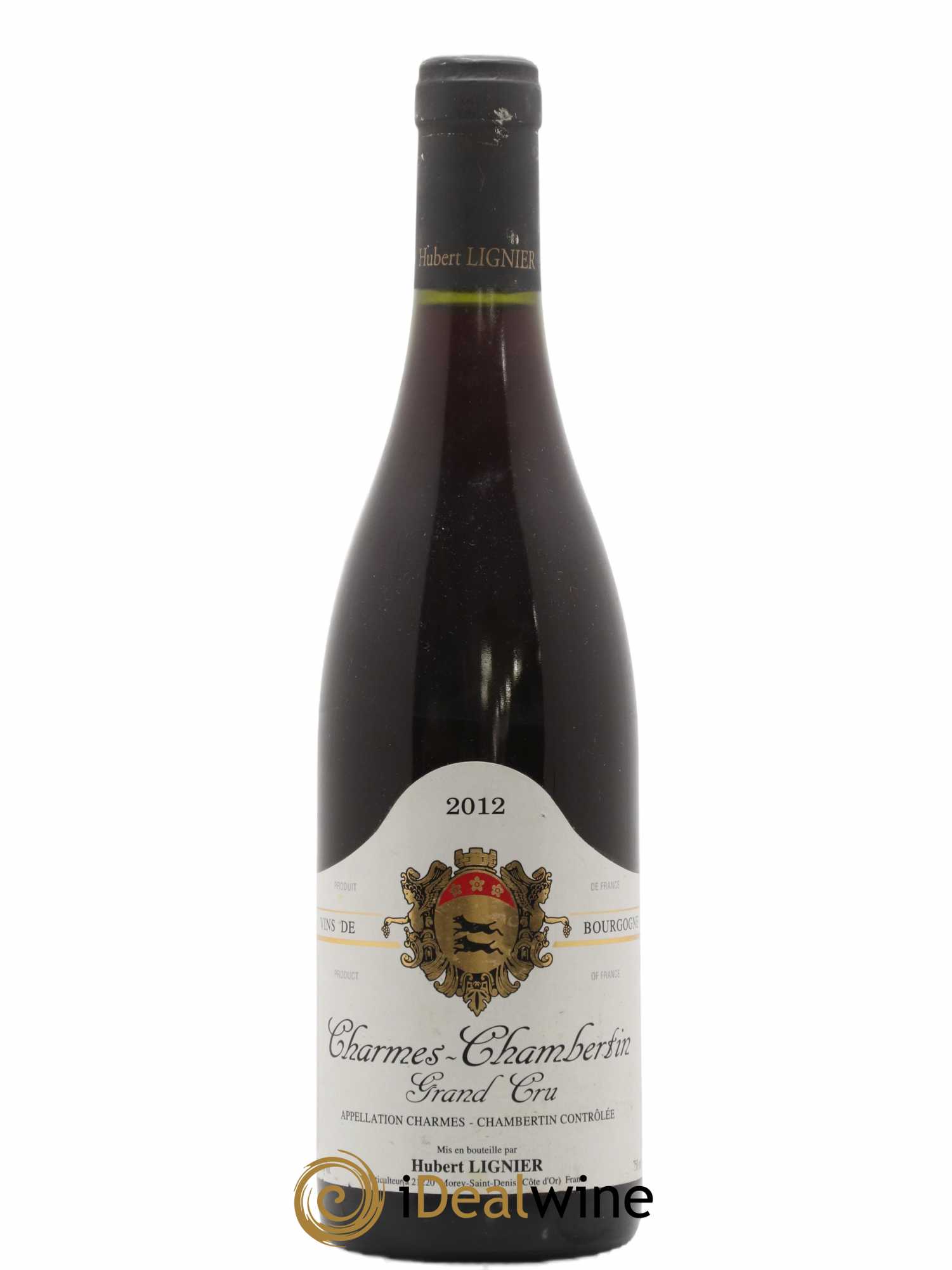 Charmes-Chambertin Grand Cru Hubert Lignier (Domaine) 2012 - Lot de 1 bouteille - 0