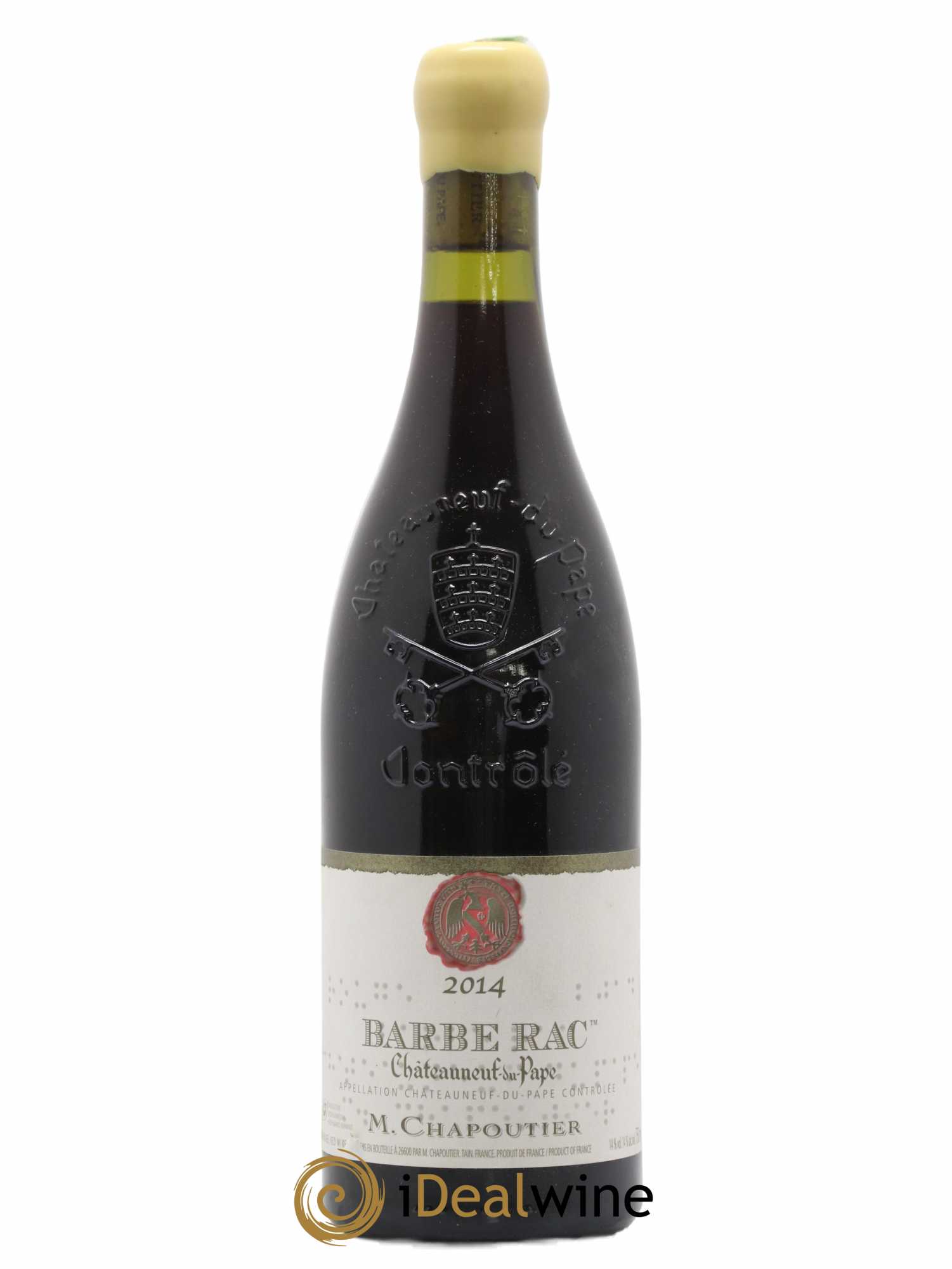 Châteauneuf-du-Pape Barbe Rac Chapoutier 2014 - Lot de 1 bouteille - 0