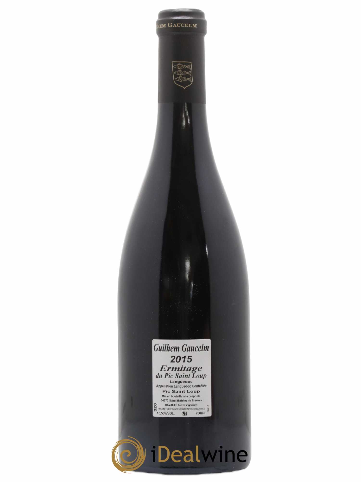 Pic Saint-Loup Héritage du Pic Saint-Loup (anciennement Ermitage) Guilhem Gaucelm 2015 - Lot de 1 bouteille - 1