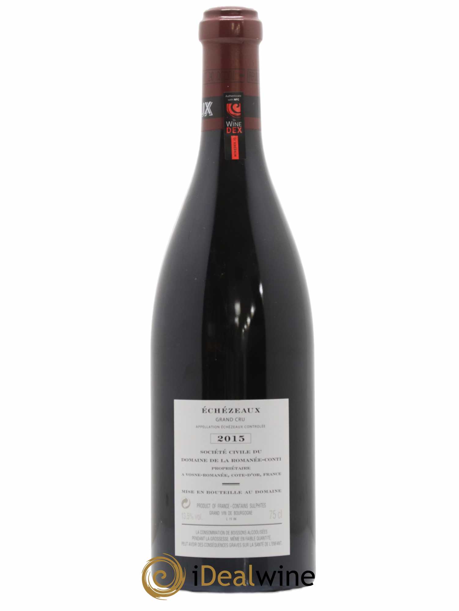 Echezeaux Grand Cru Domaine de la Romanée-Conti 2015 - Lot de 1 bouteille - 1