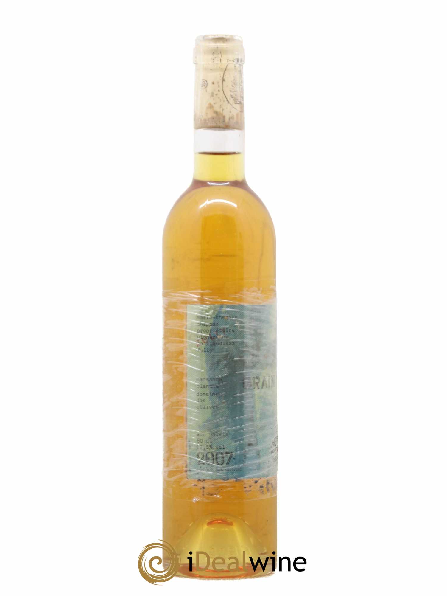 Valais Grain Noble Marsanne Blanche Marie-Thérèse Chappaz - Domaine Les Claives 50 cl 2007 - Lotto di 1 bottiglia - 1