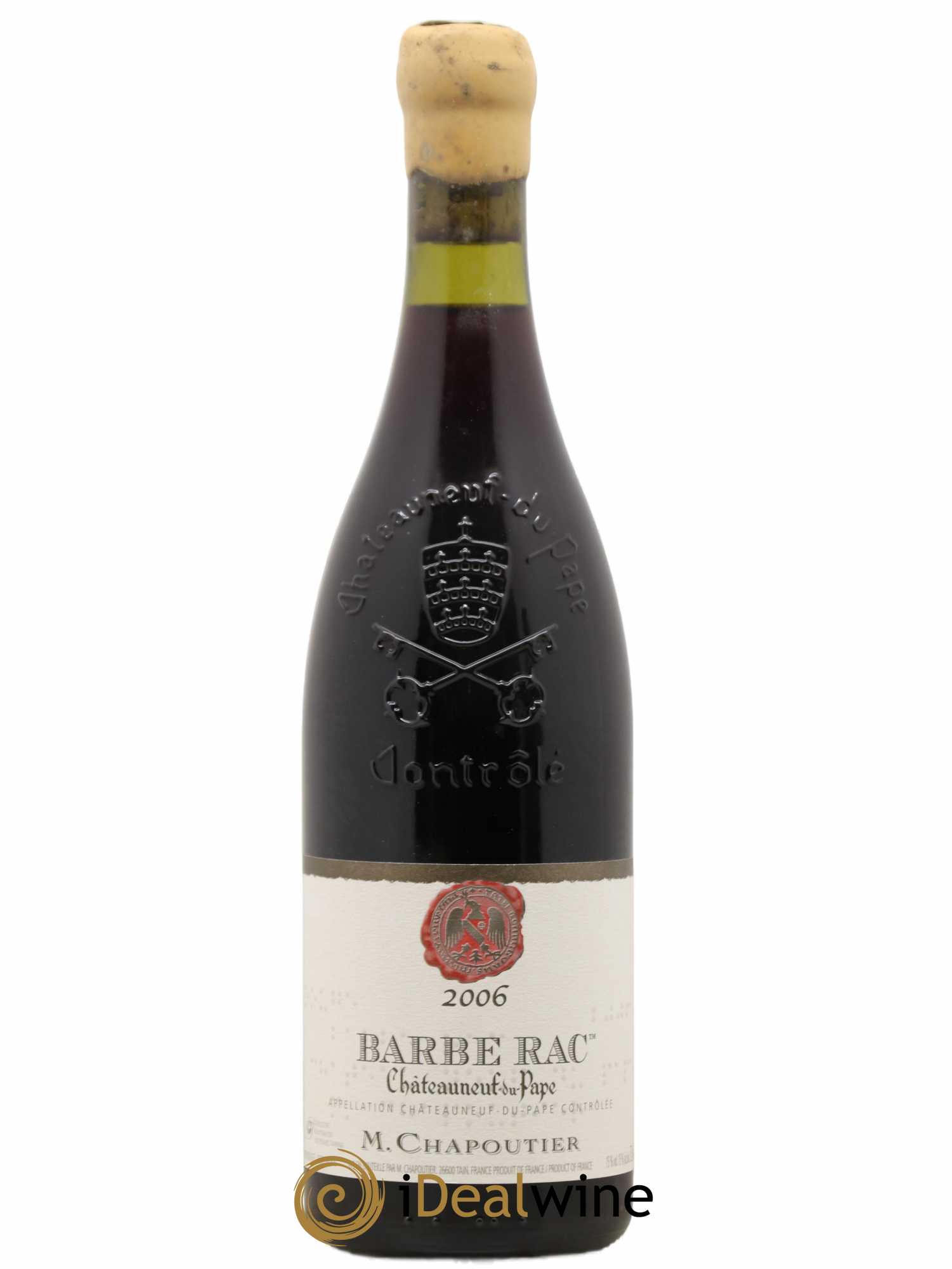 Châteauneuf-du-Pape Barbe Rac Chapoutier 2006 - Lot de 1 bouteille - 0