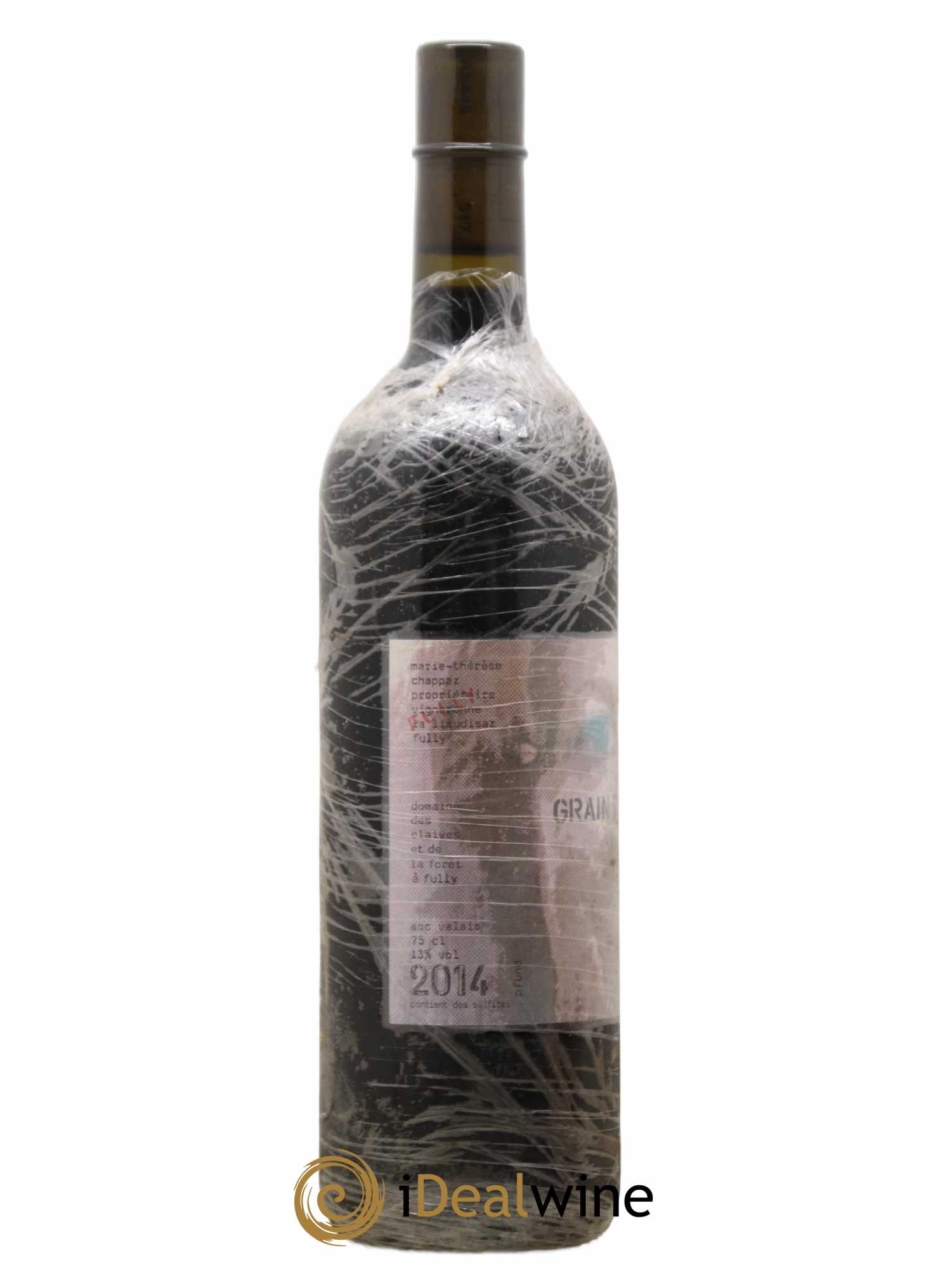 Vins Etrangers Grain Syrah Valais Marie-Thérèse Chappaz 2014 - Posten von 1 Flasche - 1