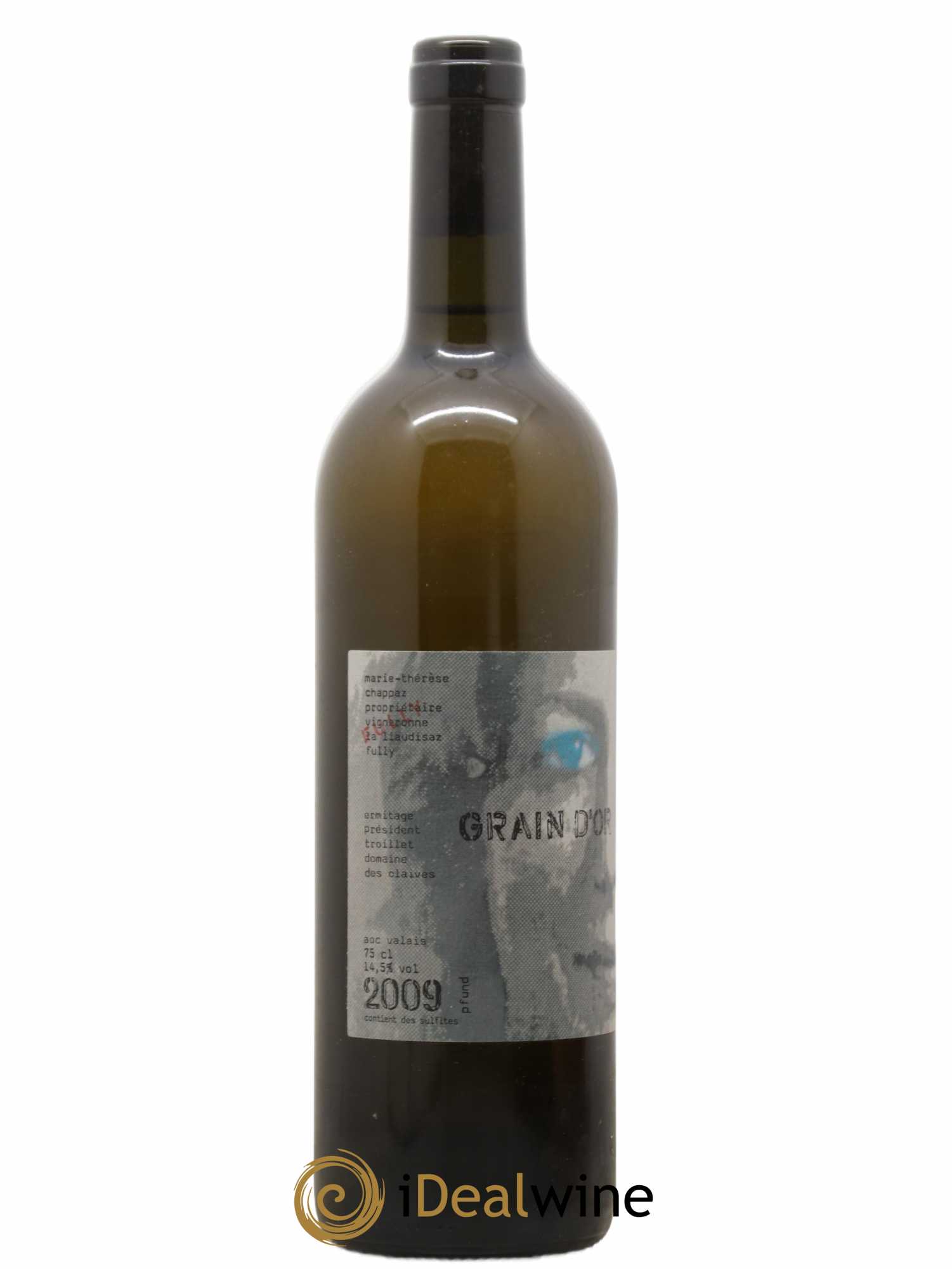 Vins Etrangers Grain d'Or ermitage Valais Marie-Thérèse Chappaz 2009 - Posten von 1 Flasche - 1