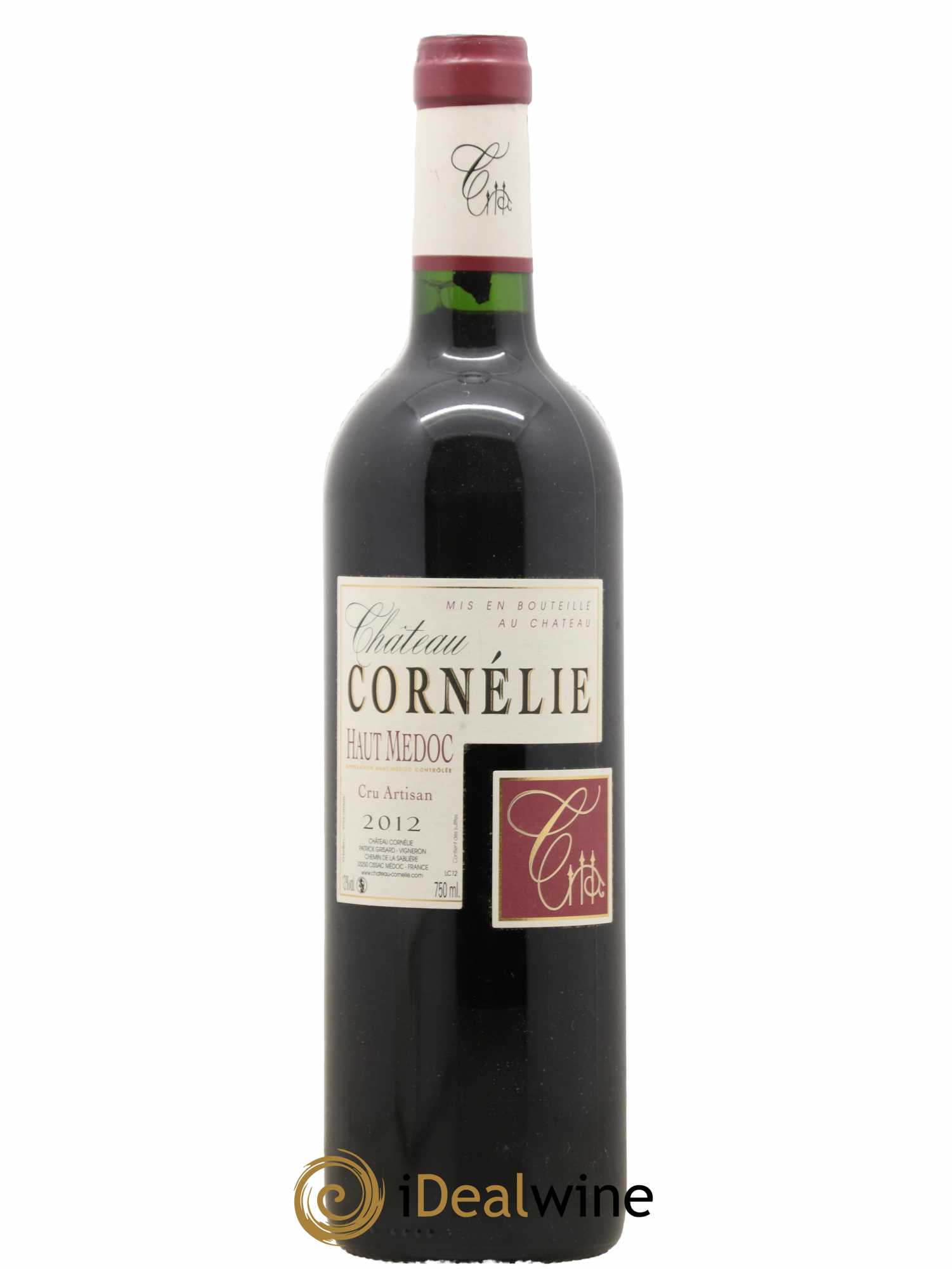 Haut Médoc Château Cornélie 2012 - Lot de 1 bouteille - 0