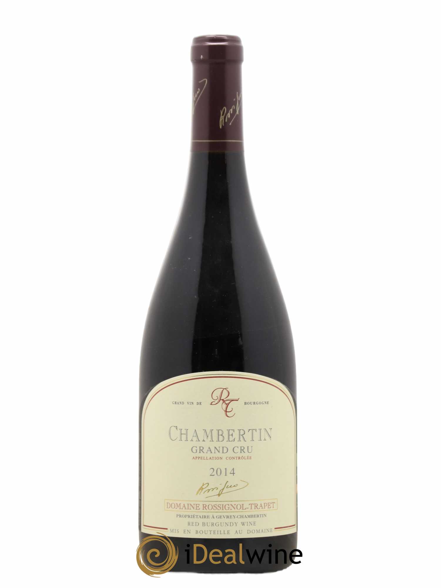 Chambertin Grand Cru Rossignol-Trapet (Domaine) 2014 - Lot de 1 bouteille - 0