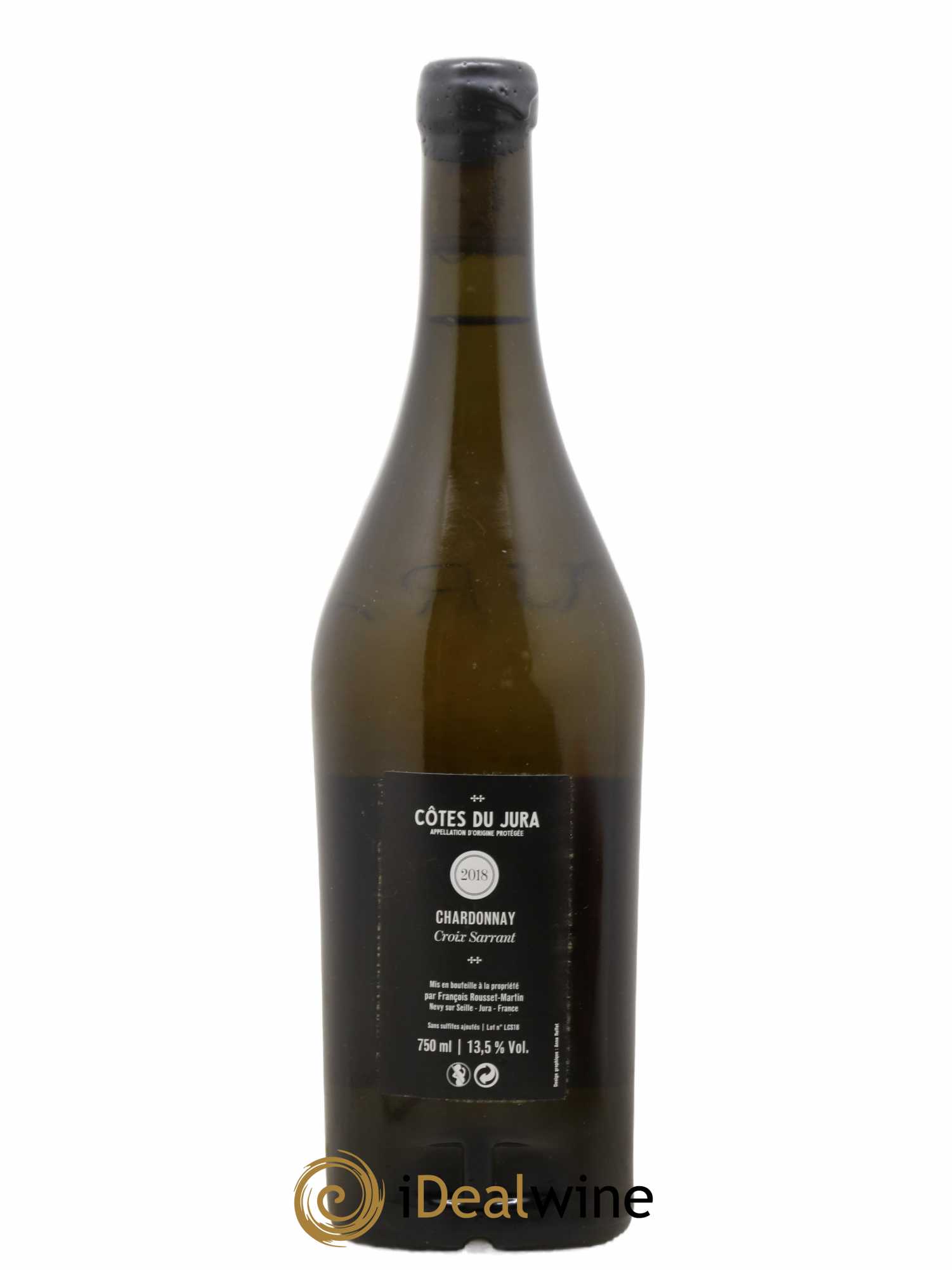 Côtes du Jura Chardonnay Croix Sarrant François Rousset Martin 2018 - Lot de 1 bouteille - 1